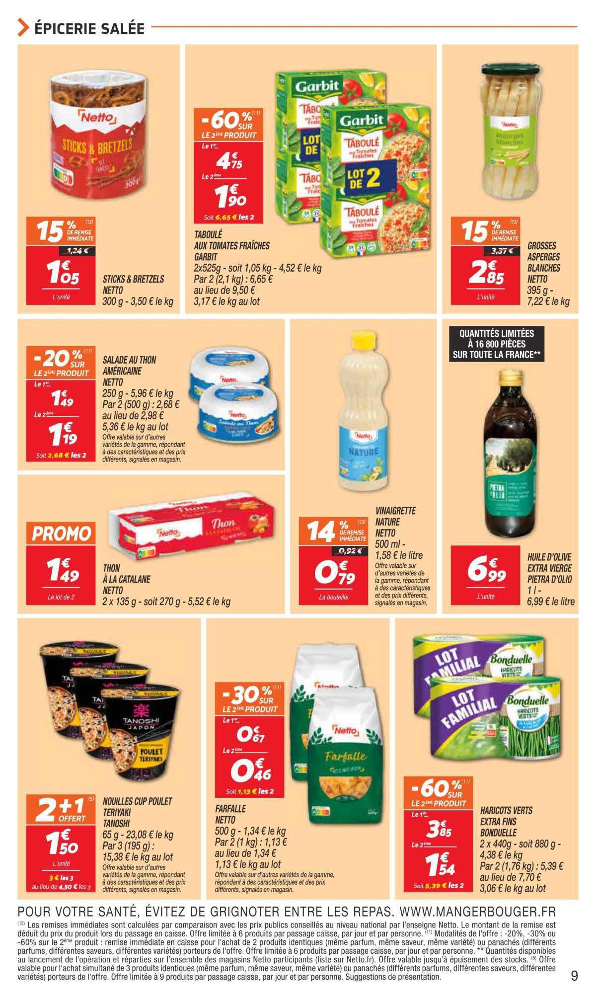 Netto : Dépliant RDV Prix Bas du 5 au 11 août 2025