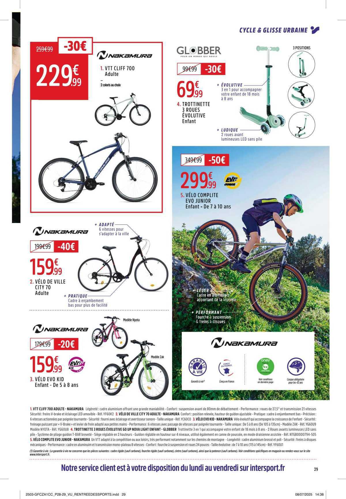 INTERSPORT : Une rentrée Sportive MOINS CHÈRE !