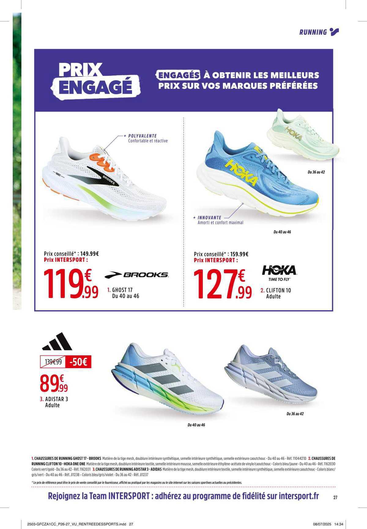 INTERSPORT : Une rentrée Sportive MOINS CHÈRE !