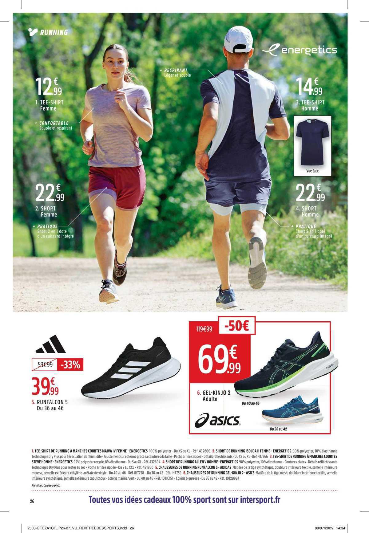 INTERSPORT : Une rentrée Sportive MOINS CHÈRE !
