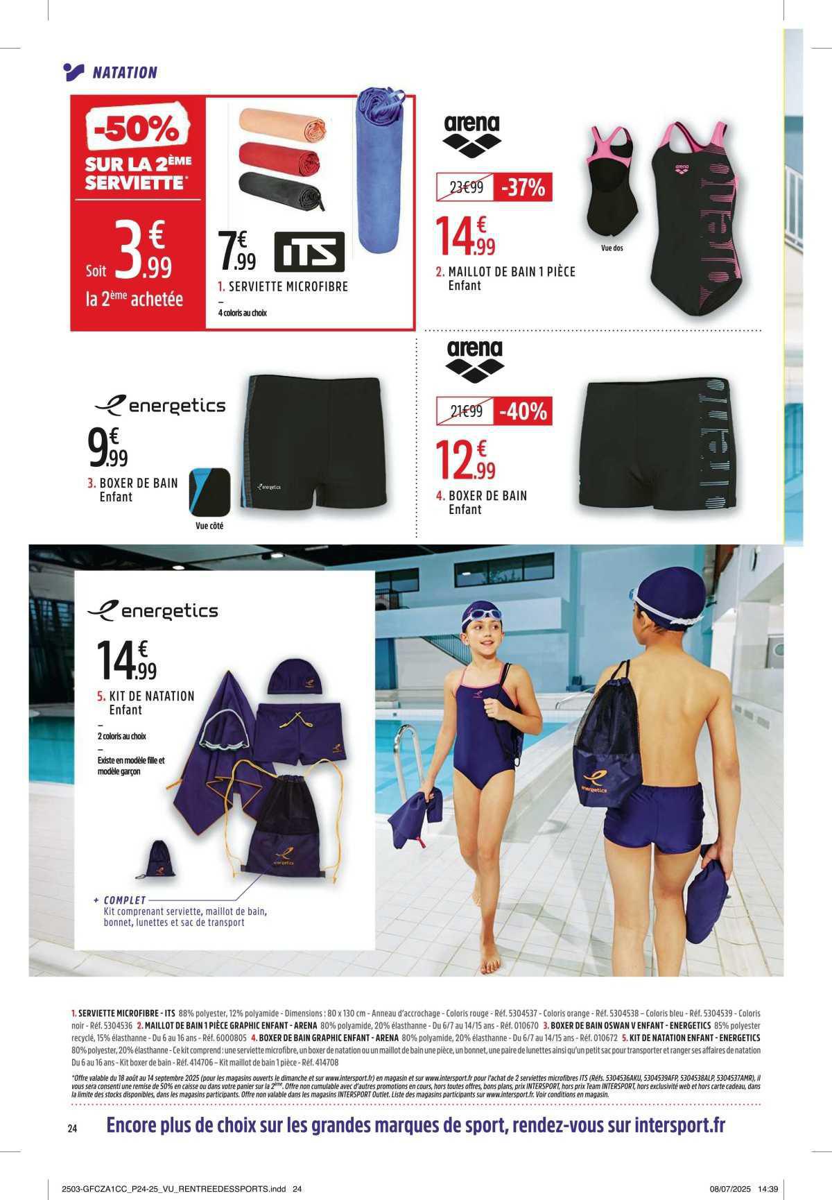 INTERSPORT : Une rentrée Sportive MOINS CHÈRE !