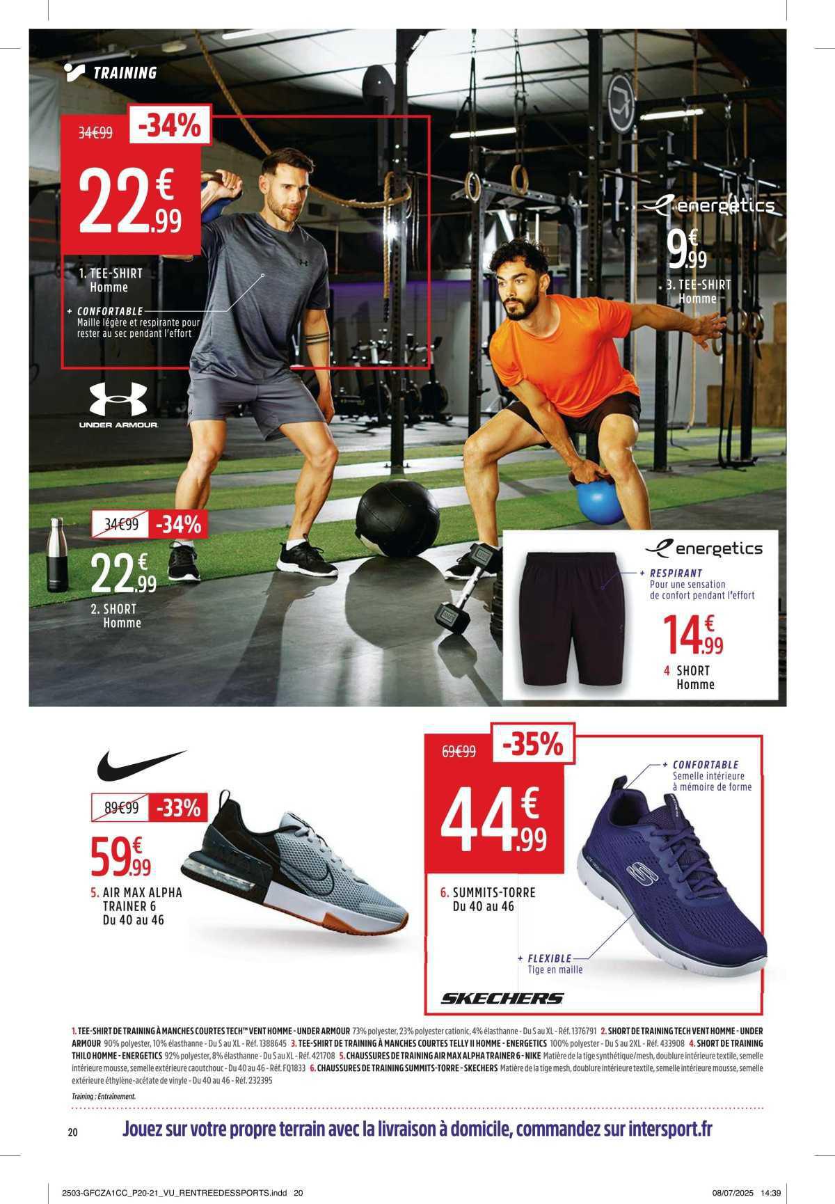INTERSPORT : Une rentrée Sportive MOINS CHÈRE !