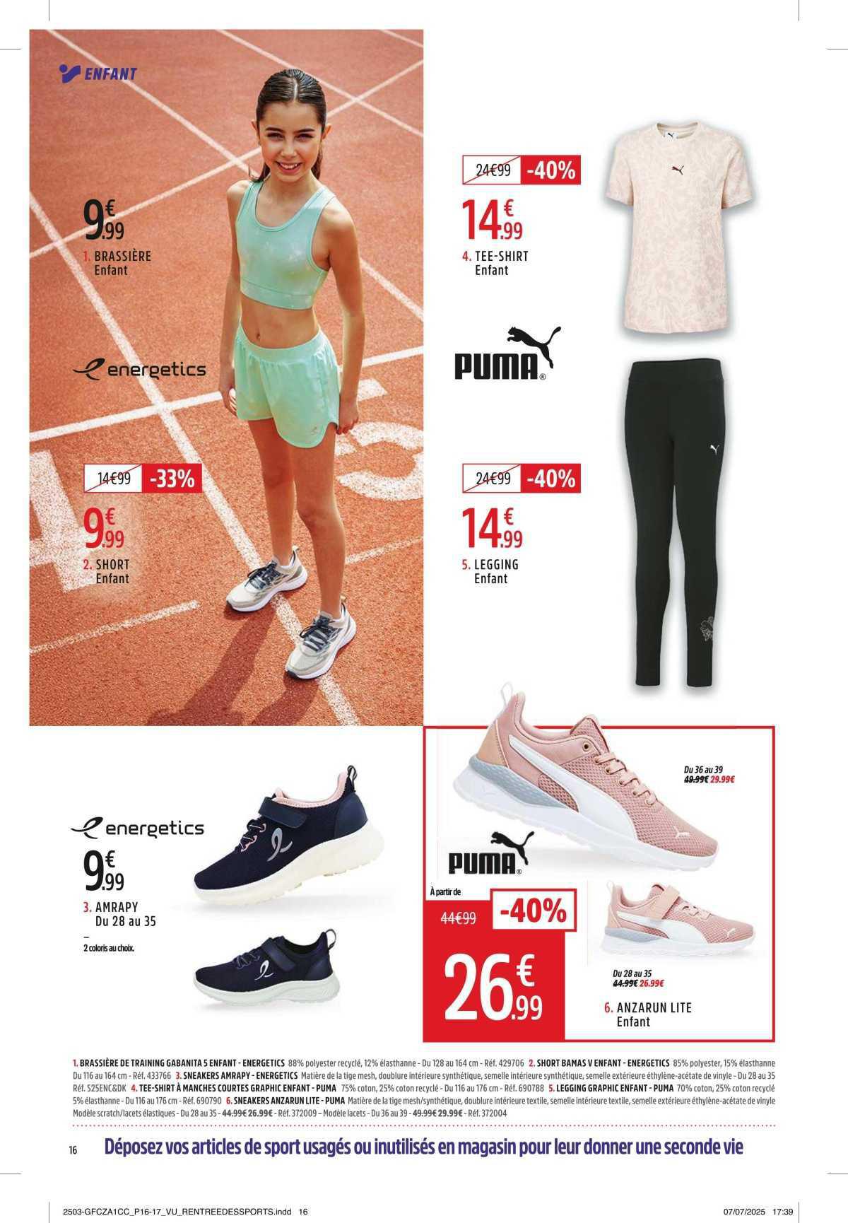 INTERSPORT : Une rentrée Sportive MOINS CHÈRE !