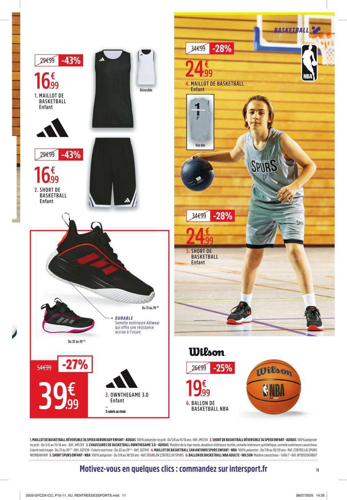 INTERSPORT : Une rentrée Sportive MOINS CHÈRE !