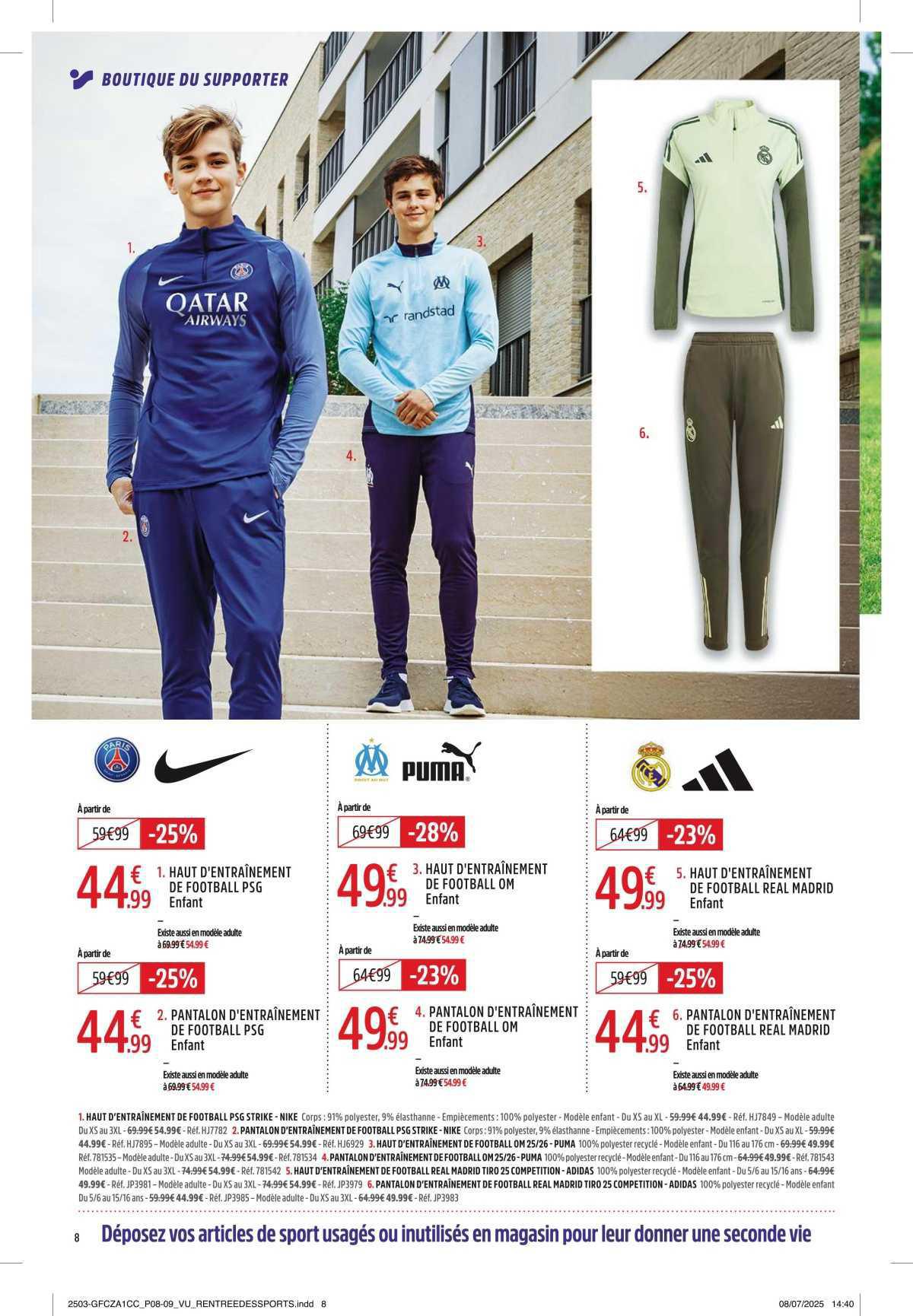 INTERSPORT : Une rentrée Sportive MOINS CHÈRE !