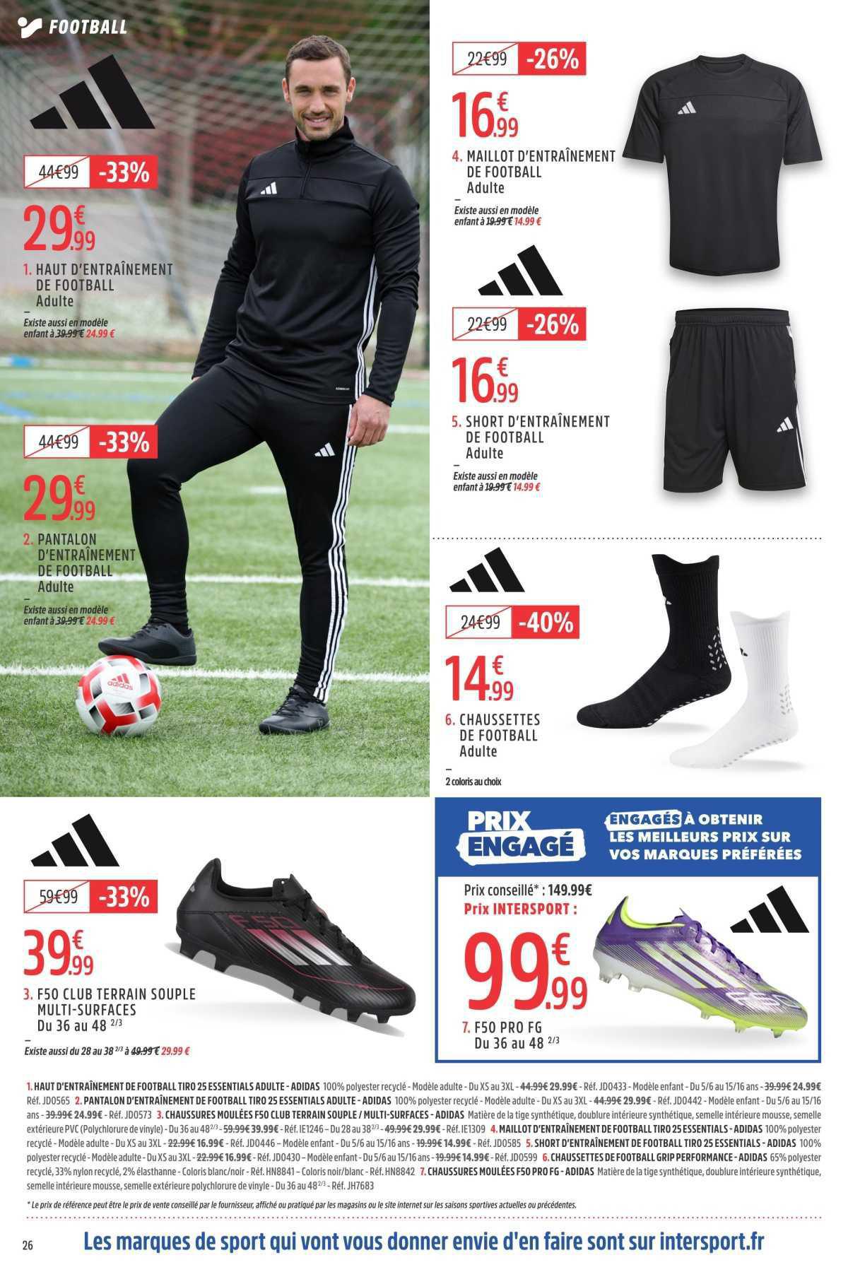 INTERSPORT : Dépliant 'Rentrée MOINS CHÈRE' #4