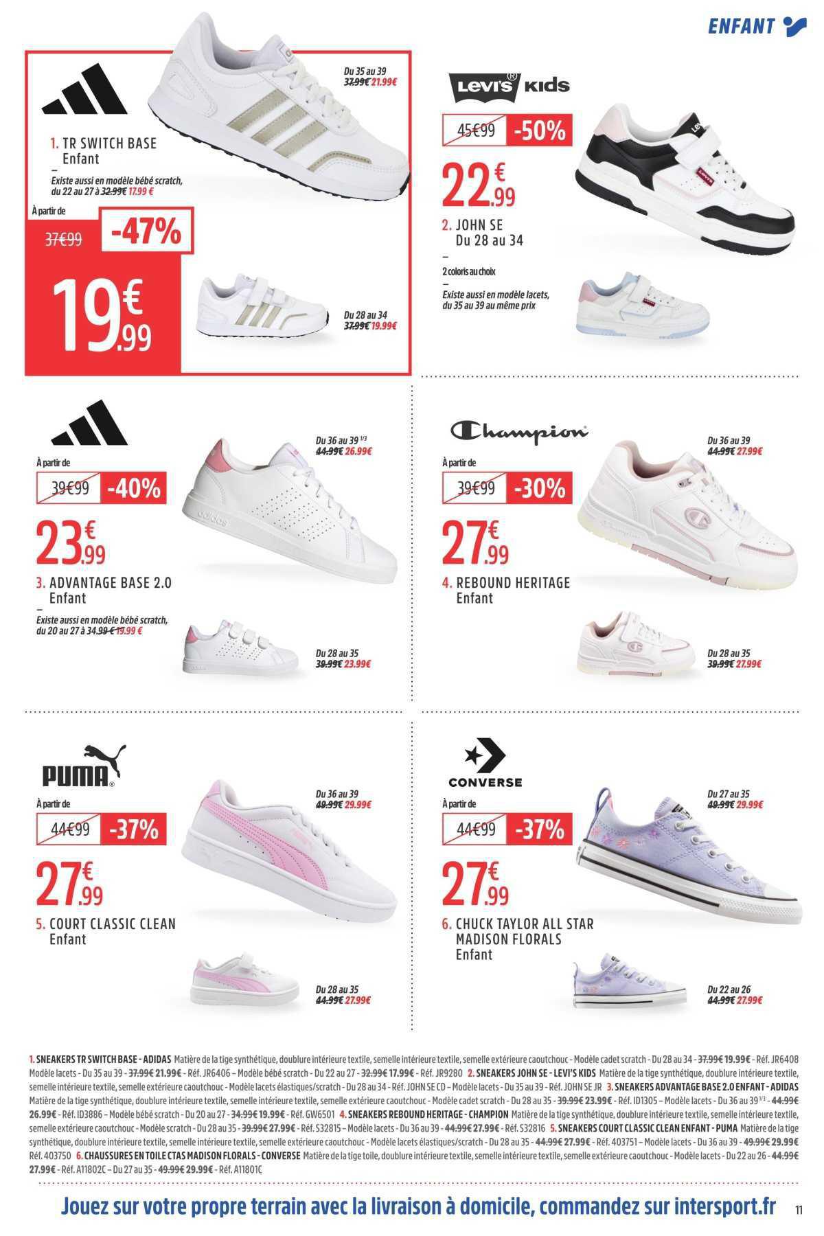 INTERSPORT : Dépliant 'Rentrée MOINS CHÈRE' #4