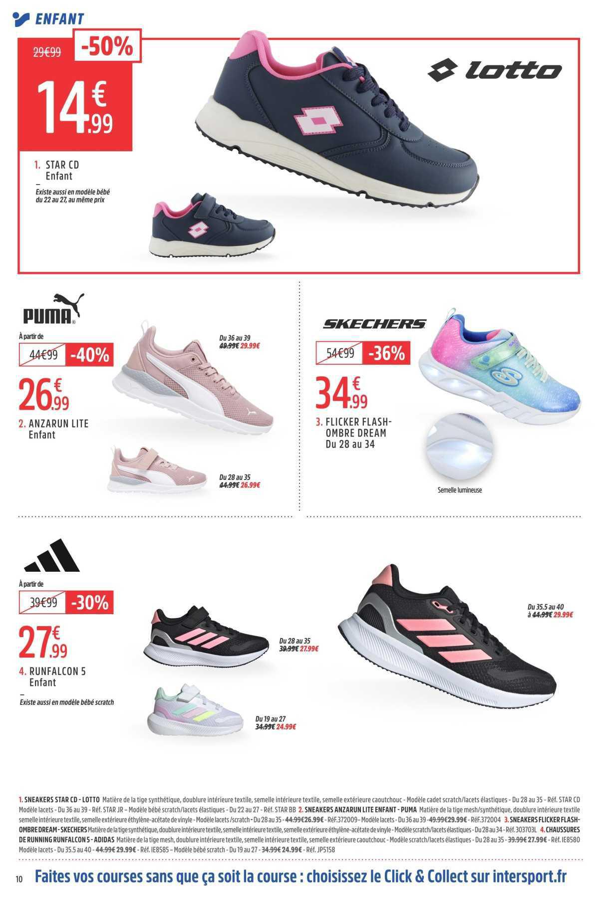 INTERSPORT : Dépliant 'Rentrée MOINS CHÈRE' #4