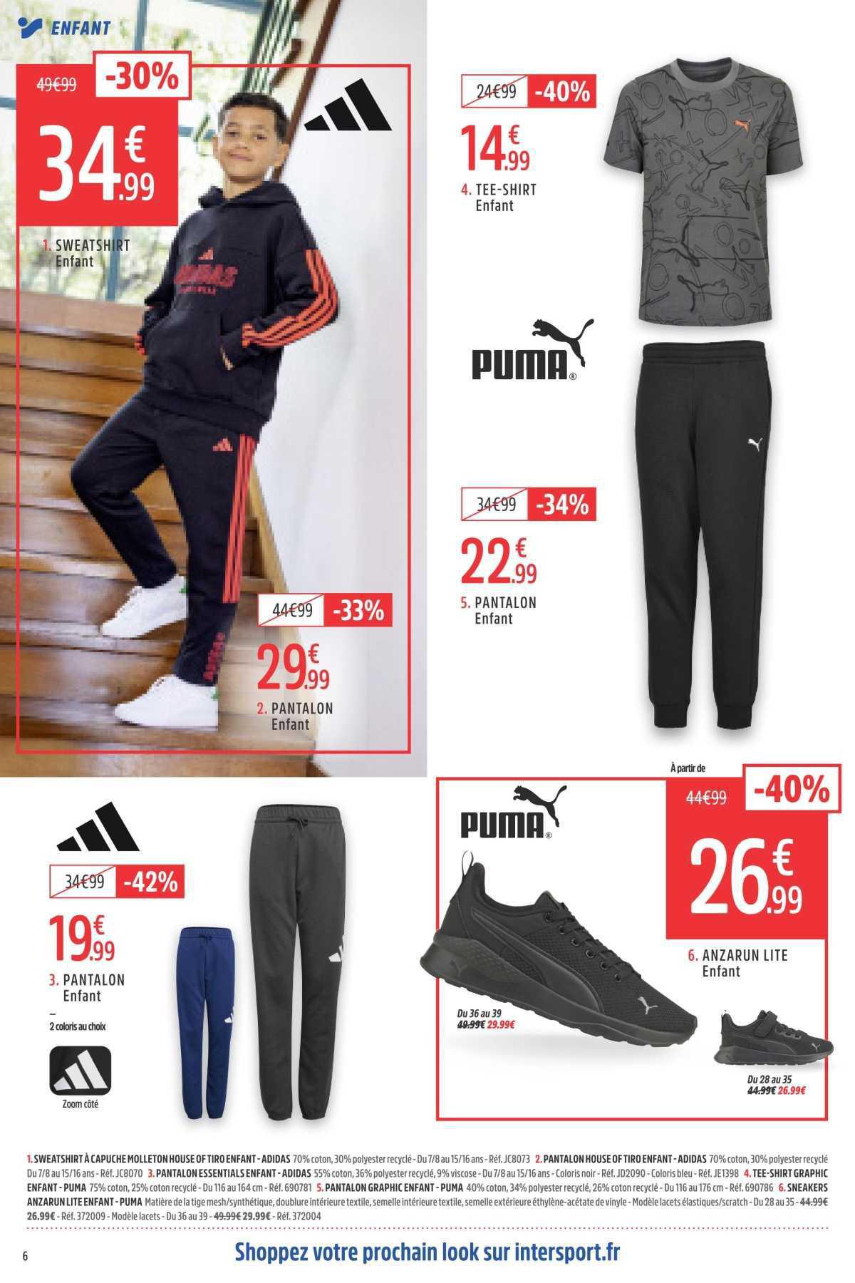 INTERSPORT : Dépliant 'Rentrée MOINS CHÈRE' #4
