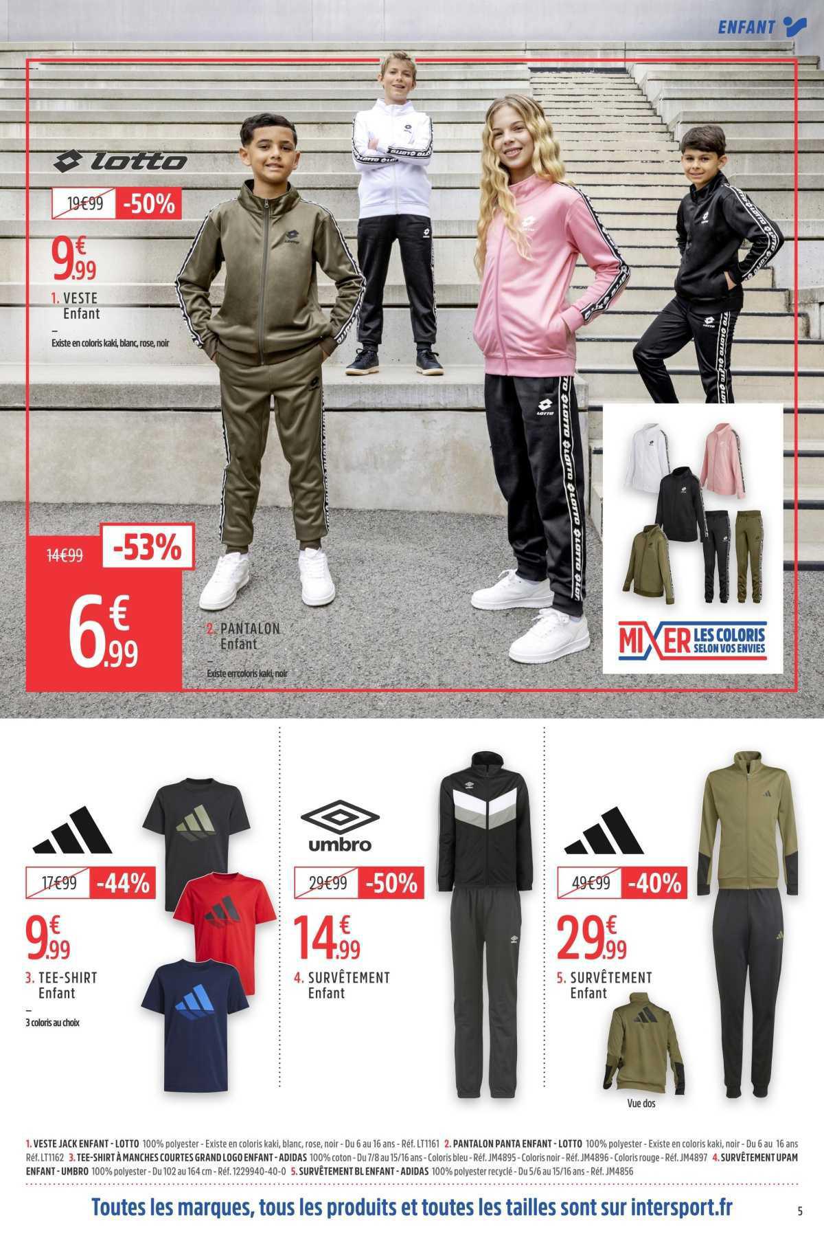 INTERSPORT : Dépliant 'Rentrée MOINS CHÈRE' #4