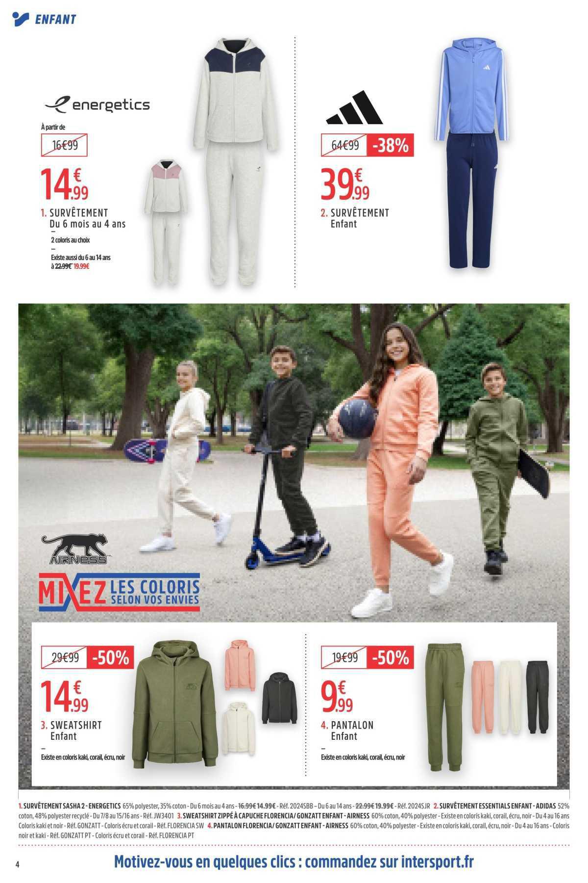 INTERSPORT : Dépliant 'Rentrée MOINS CHÈRE' #4