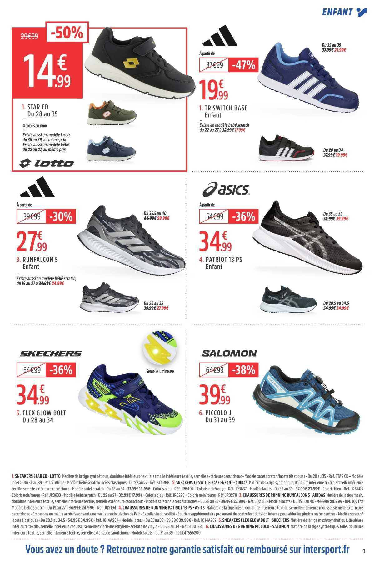 INTERSPORT : Dépliant 'Rentrée MOINS CHÈRE' #4