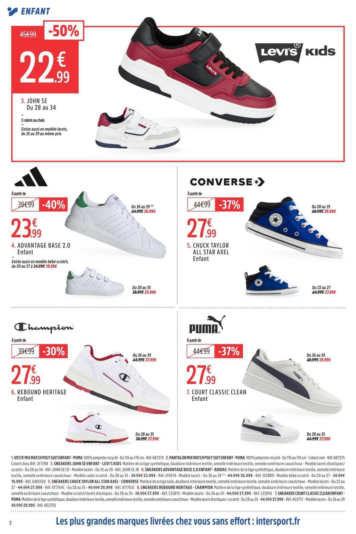 INTERSPORT : Dépliant 'Rentrée MOINS CHÈRE' #4