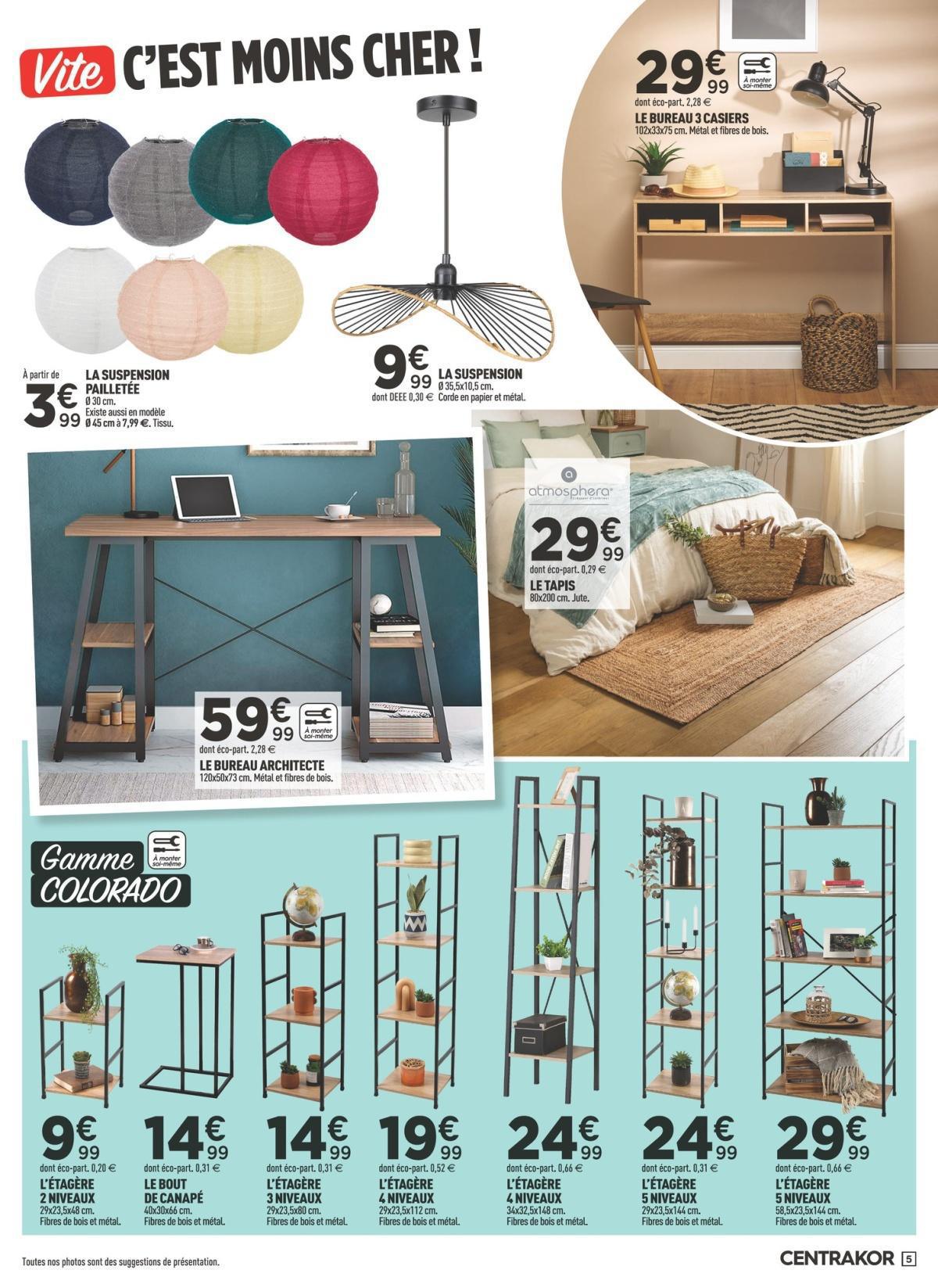 CENTRAKOR : Concoctez votre déco à prix doux !