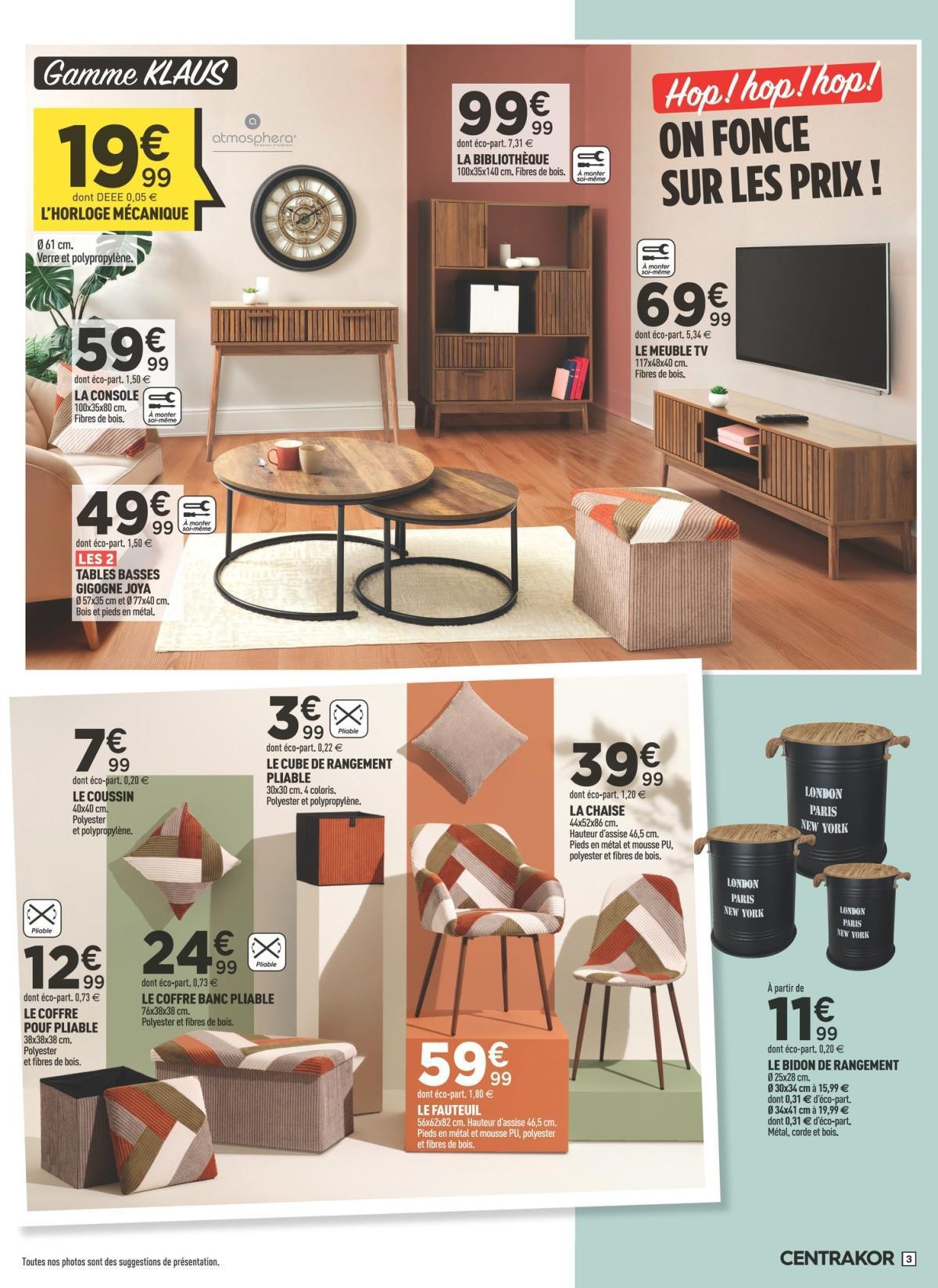 CENTRAKOR : Concoctez votre déco à prix doux !