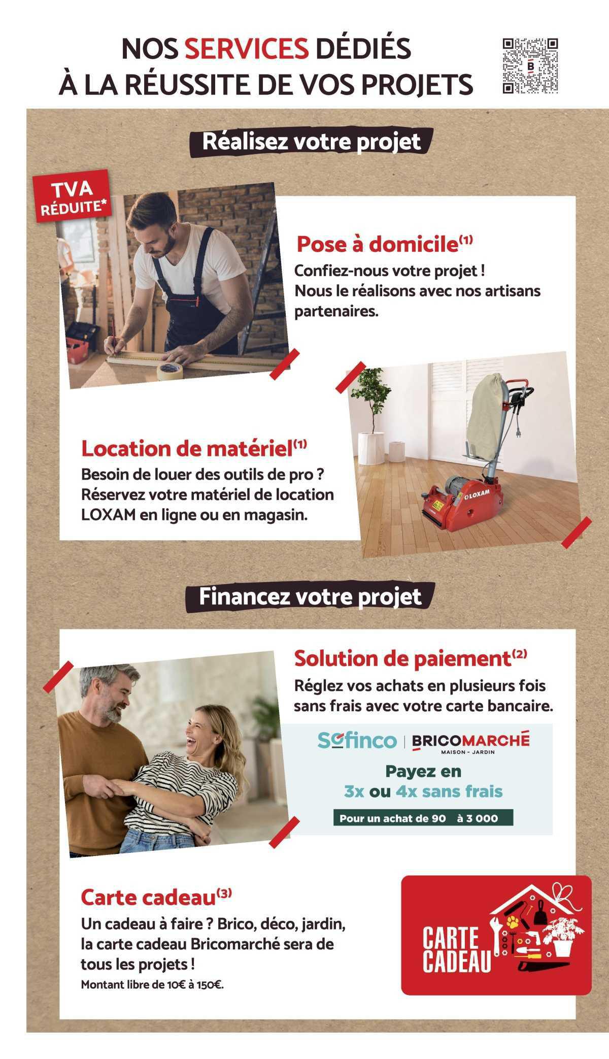 BRICOMARCHÉ : Dépliant 'Les RDV à PRIX TEMPÉRÉS !'