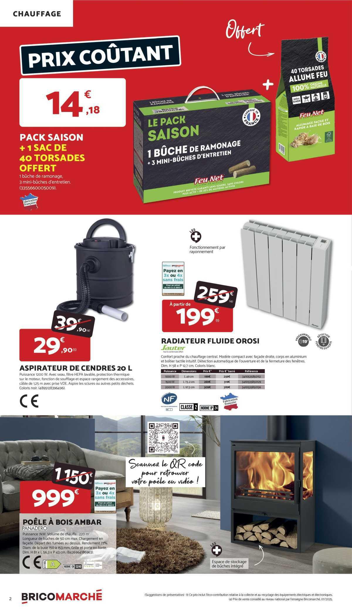 BRICOMARCHÉ : Dépliant 'Les RDV à PRIX TEMPÉRÉS !'