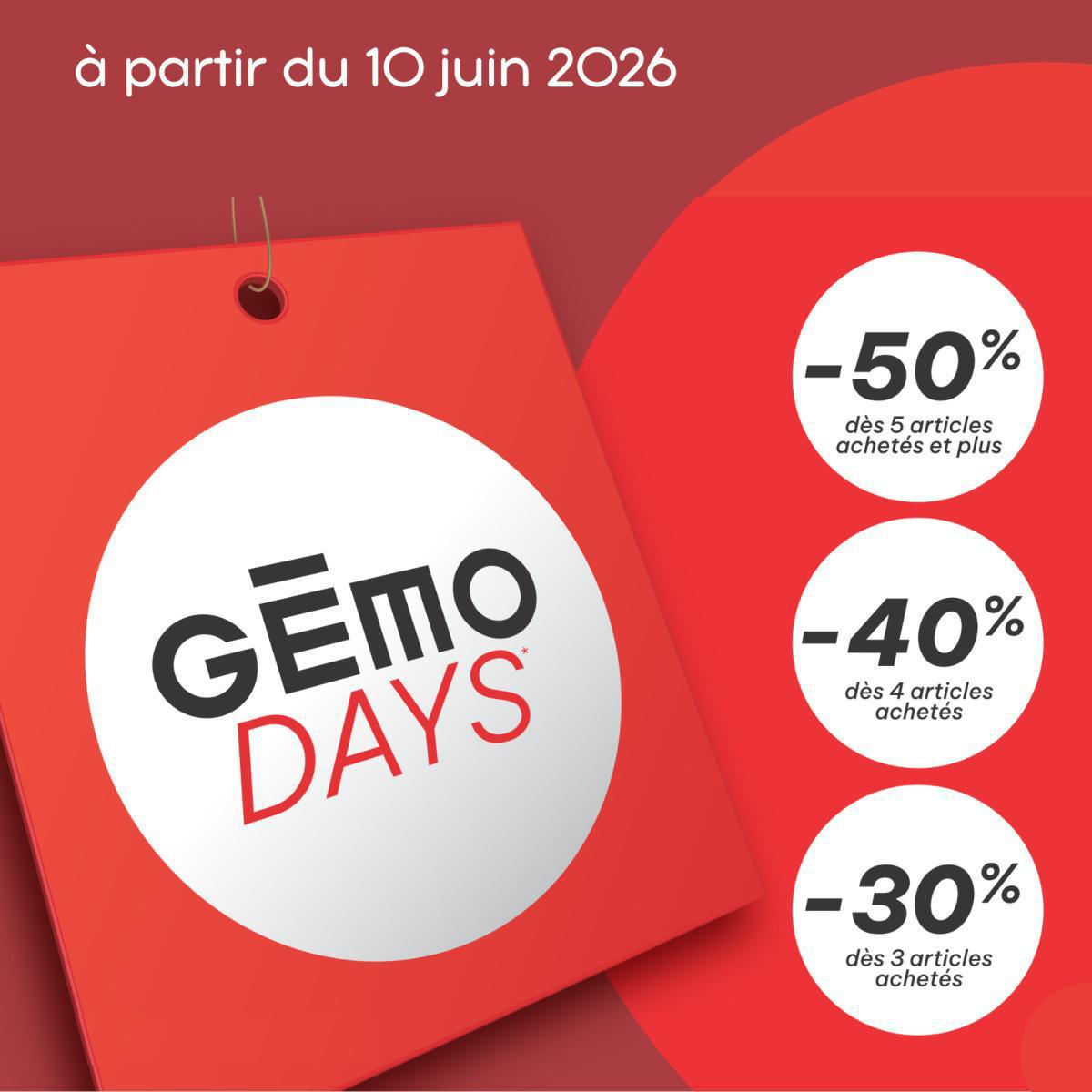 PROMOS du MOMENT ! Du 8 au 13 Juin 2026