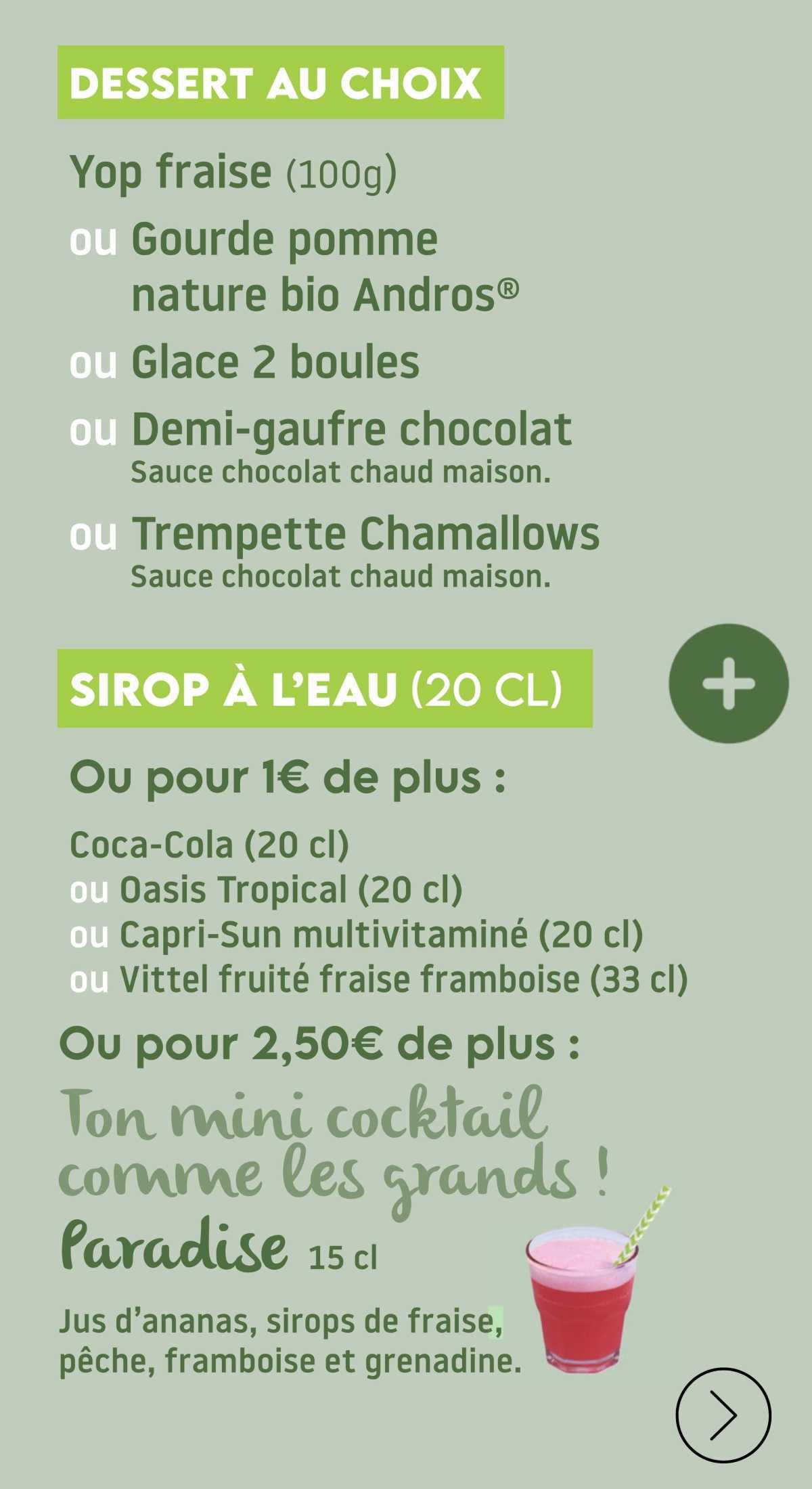 La Pataterie : Carte d'hiver 2025