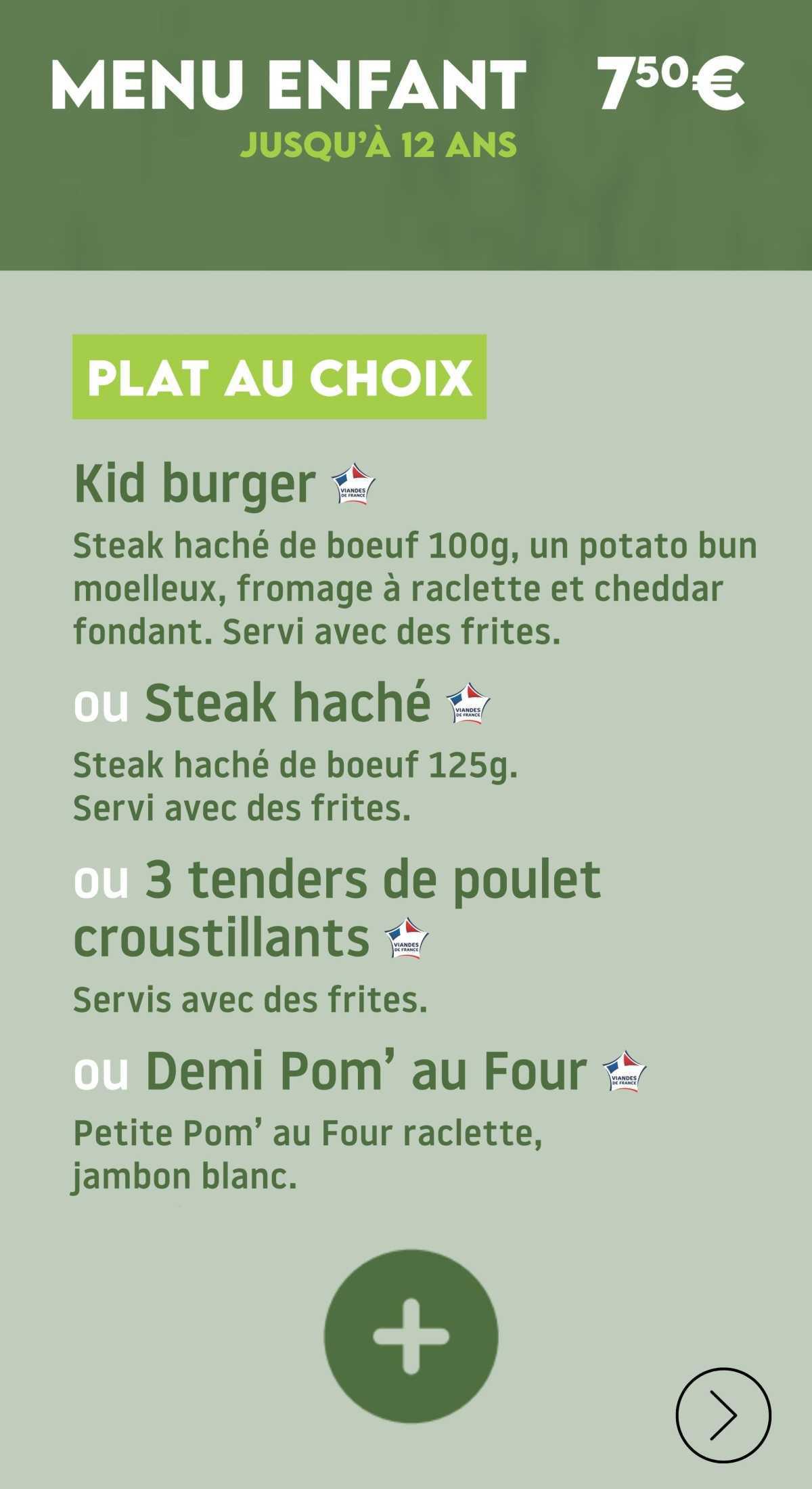 La Pataterie : Carte d'hiver 2025