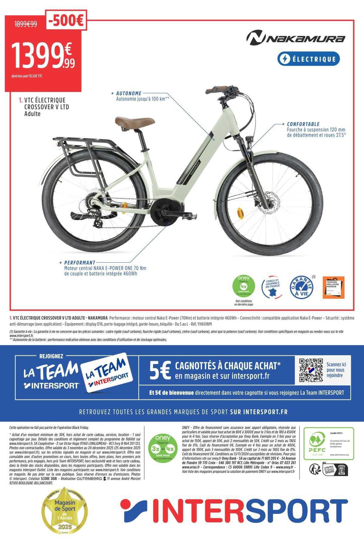 INTERSPORT : Des cadeaux pour tous, à prix Black Friday