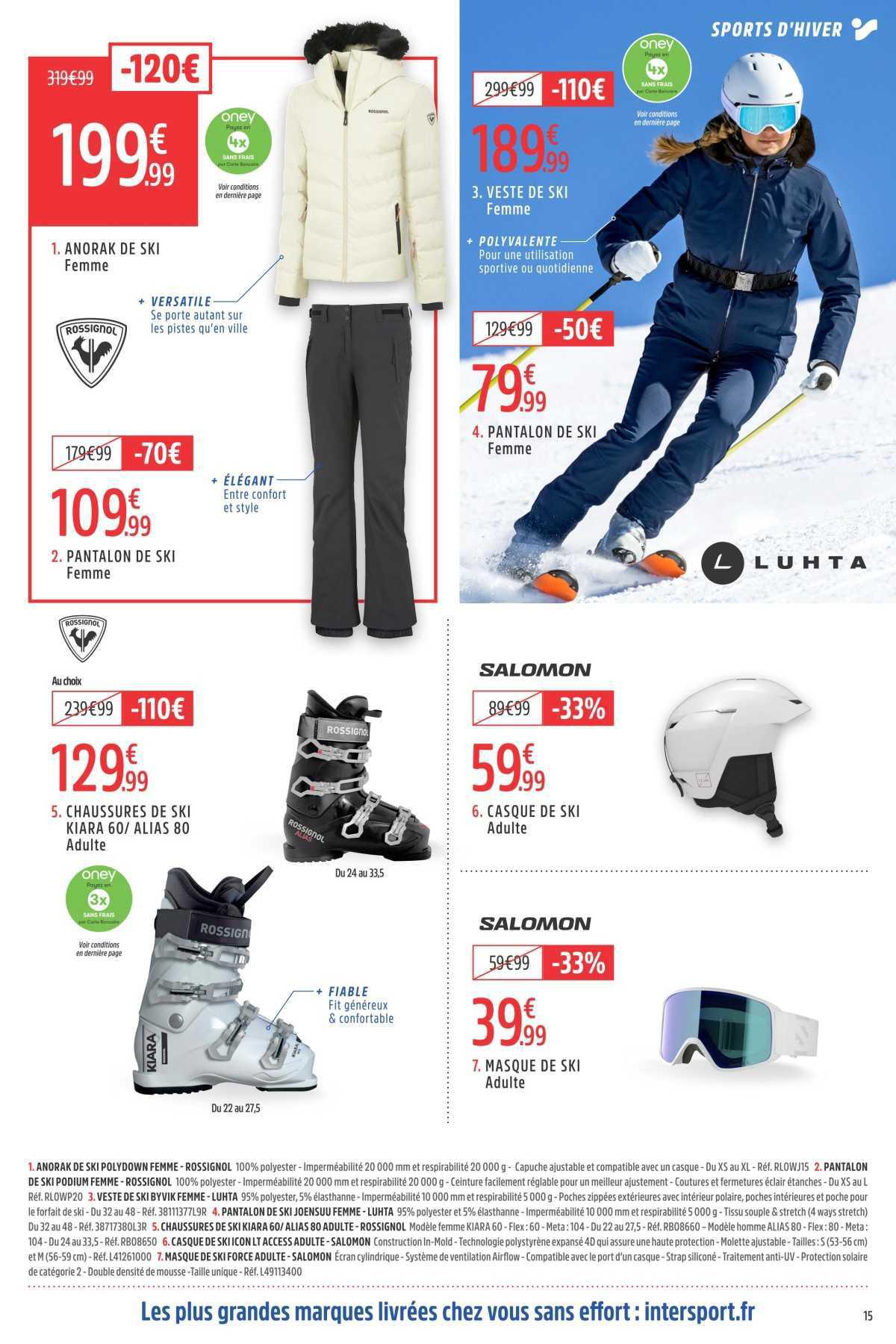 INTERSPORT : Des cadeaux pour tous, à prix Black Friday