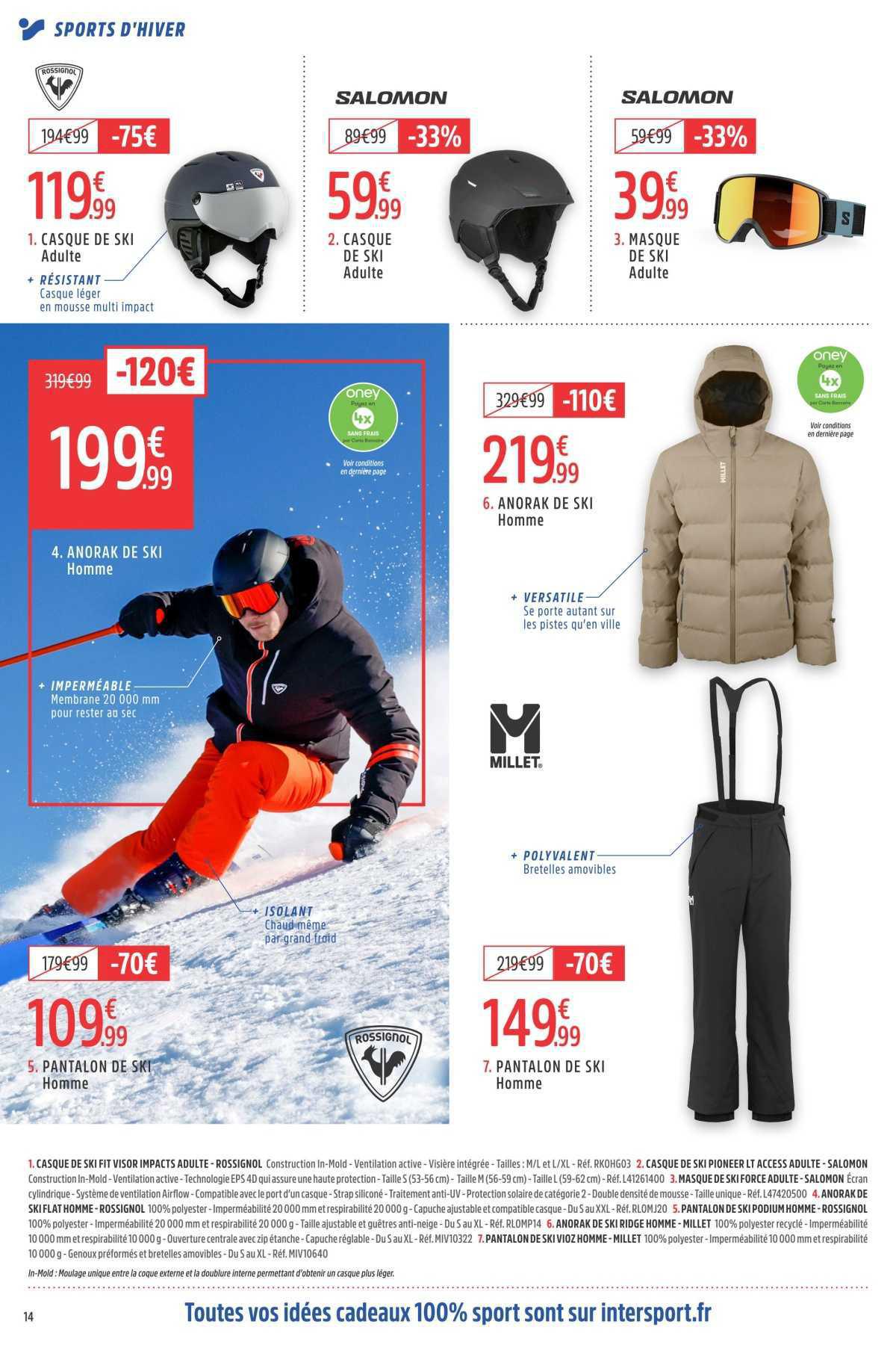 INTERSPORT : Des cadeaux pour tous, à prix Black Friday