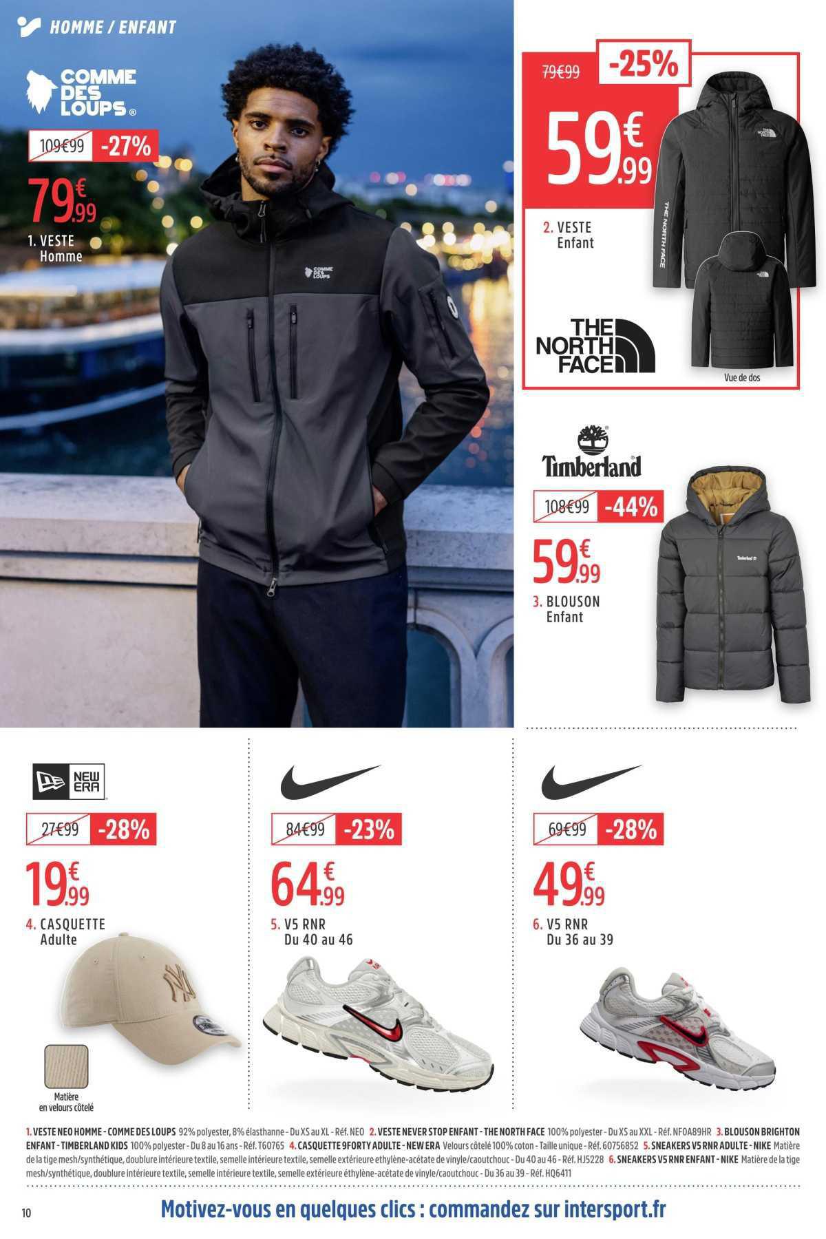 INTERSPORT : Des cadeaux pour tous, à prix Black Friday