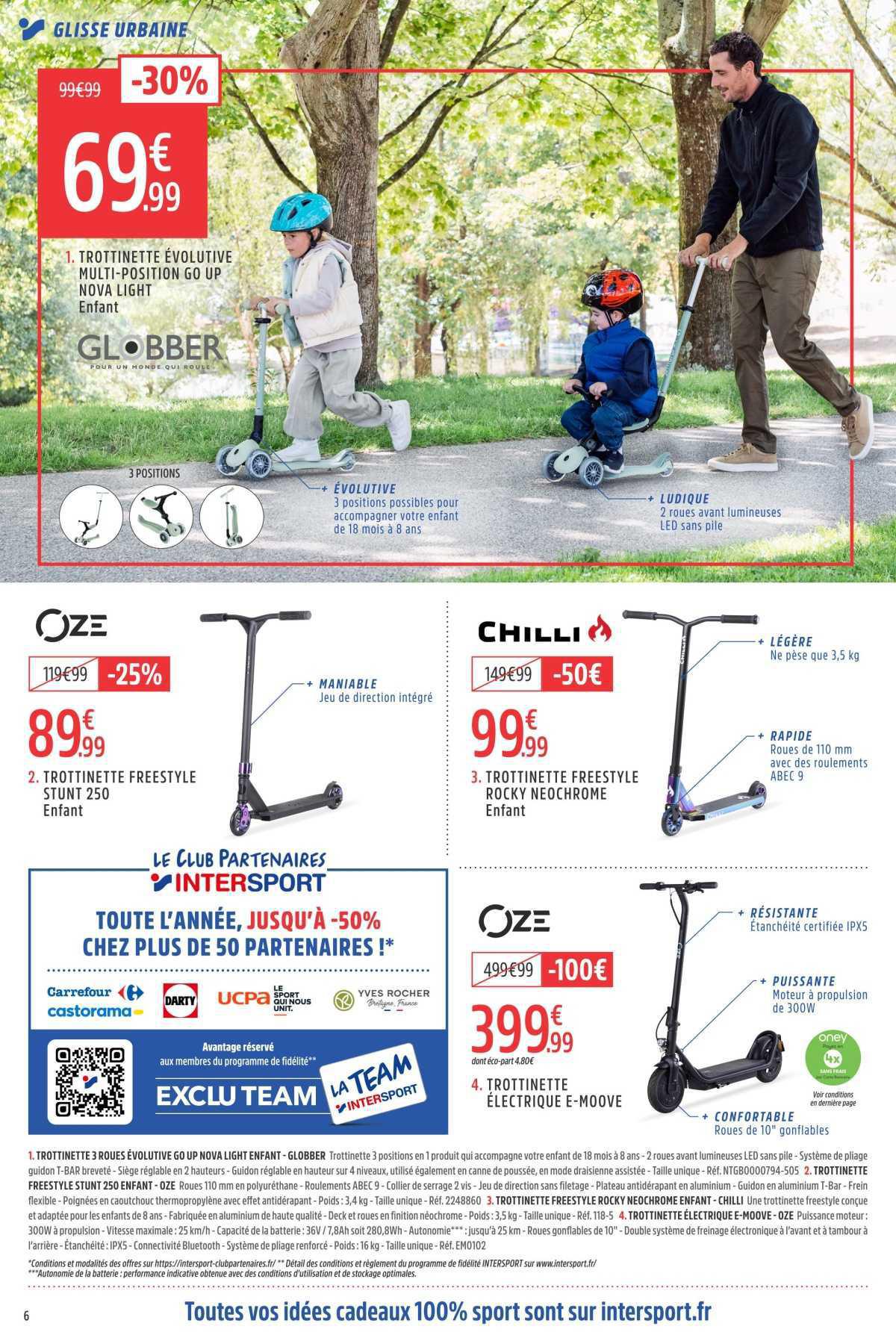 INTERSPORT : Des cadeaux pour tous, à prix Black Friday