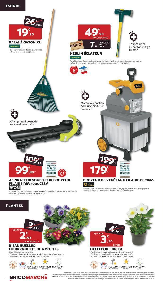 Bricomarché : Les RDV à PRIX COUPÉS du 12 au 22 novembre