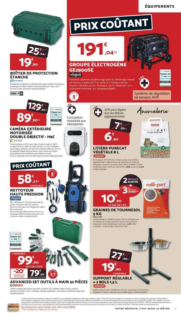 Bricomarché : Les RDV à PRIX COUPÉS du 12 au 22 novembre