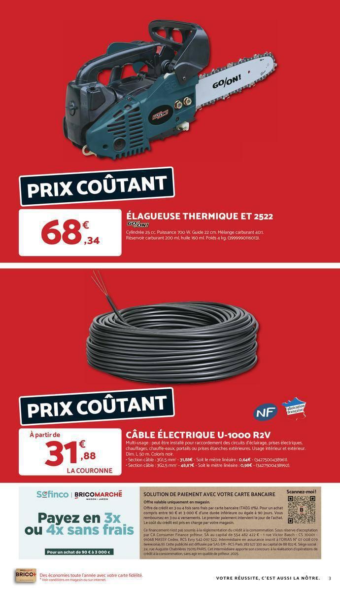 Bricomarché : Les RDV à PRIX COUPÉS du 12 au 22 novembre