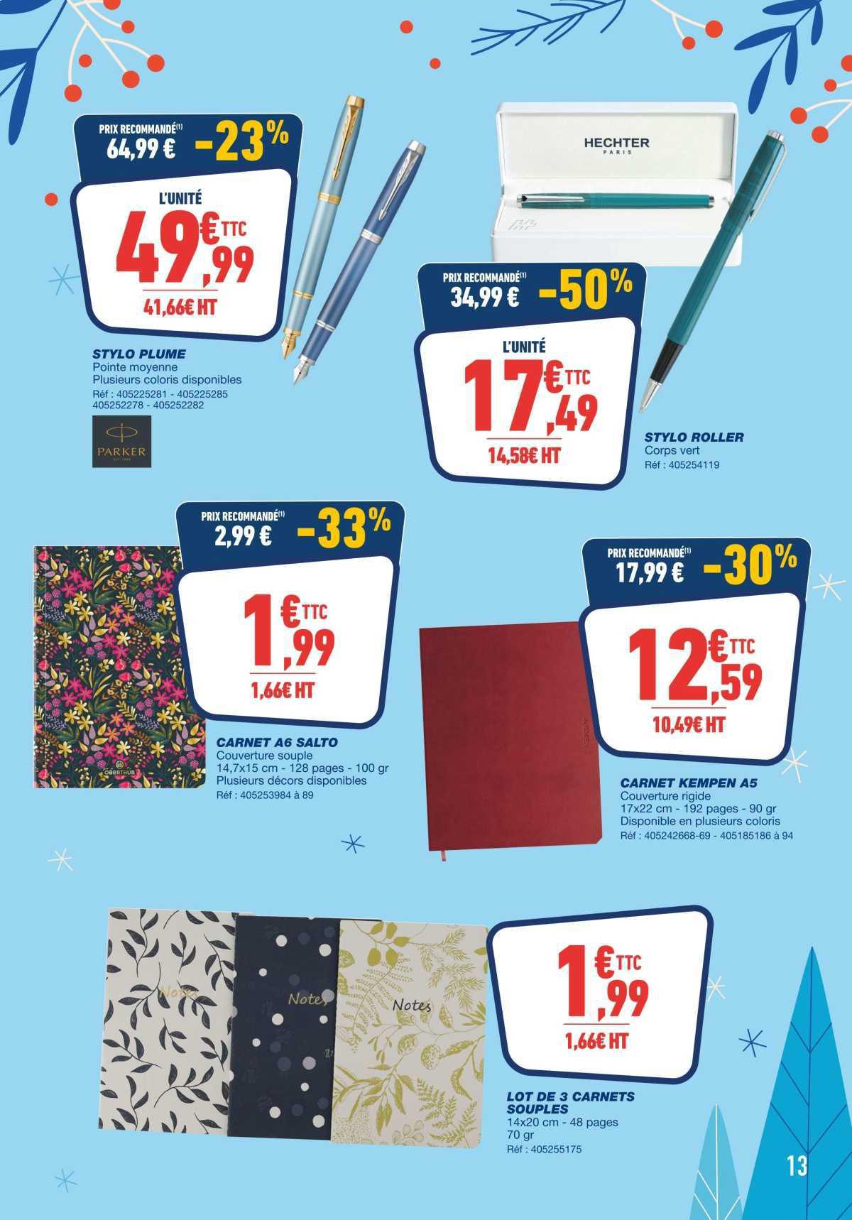 Bureau Vallée : Des Prix Bas plein la Hotte ! Jusqu'au 20 décembre