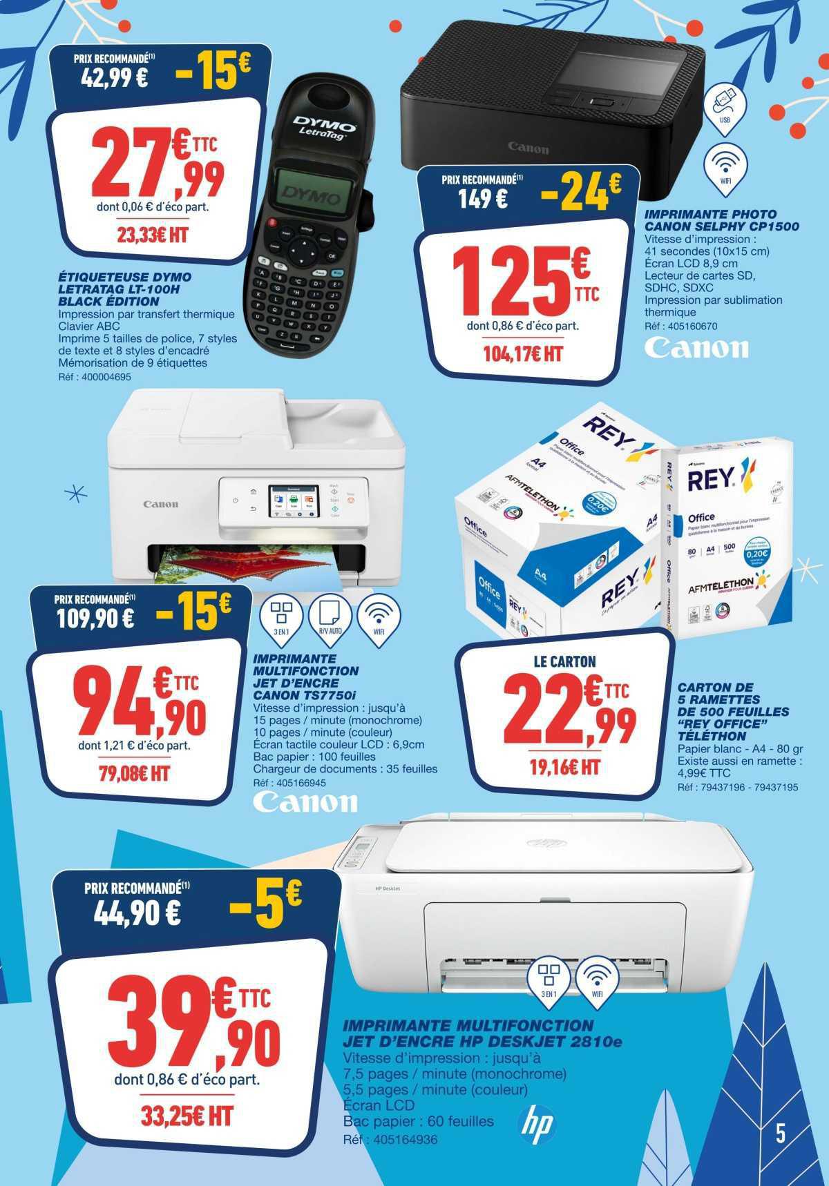 Bureau Vallée : Des Prix Bas plein la Hotte ! Jusqu'au 20 décembre