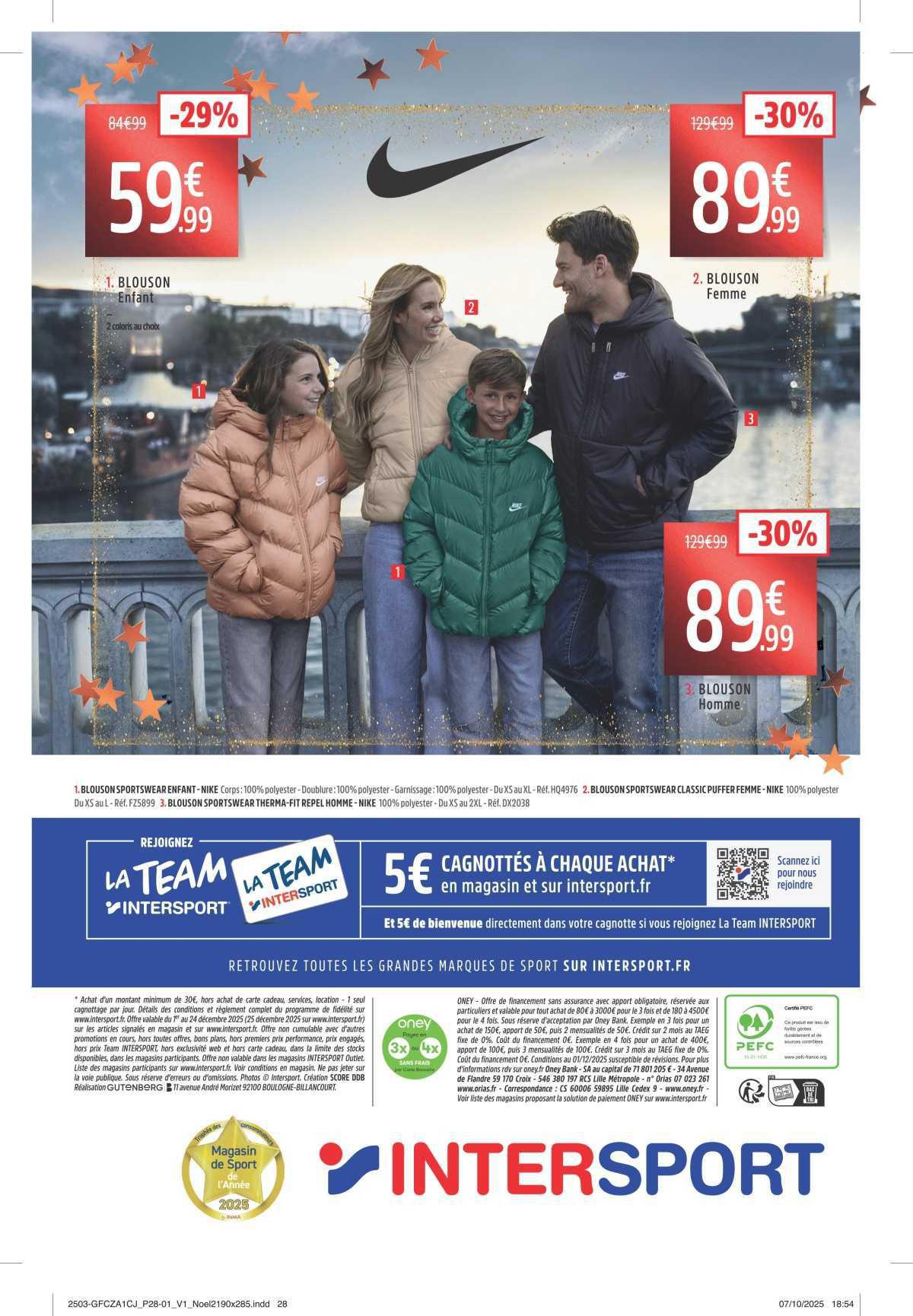 Intersport : Du sport accessible à tous, c'est ça la magie de Noël !