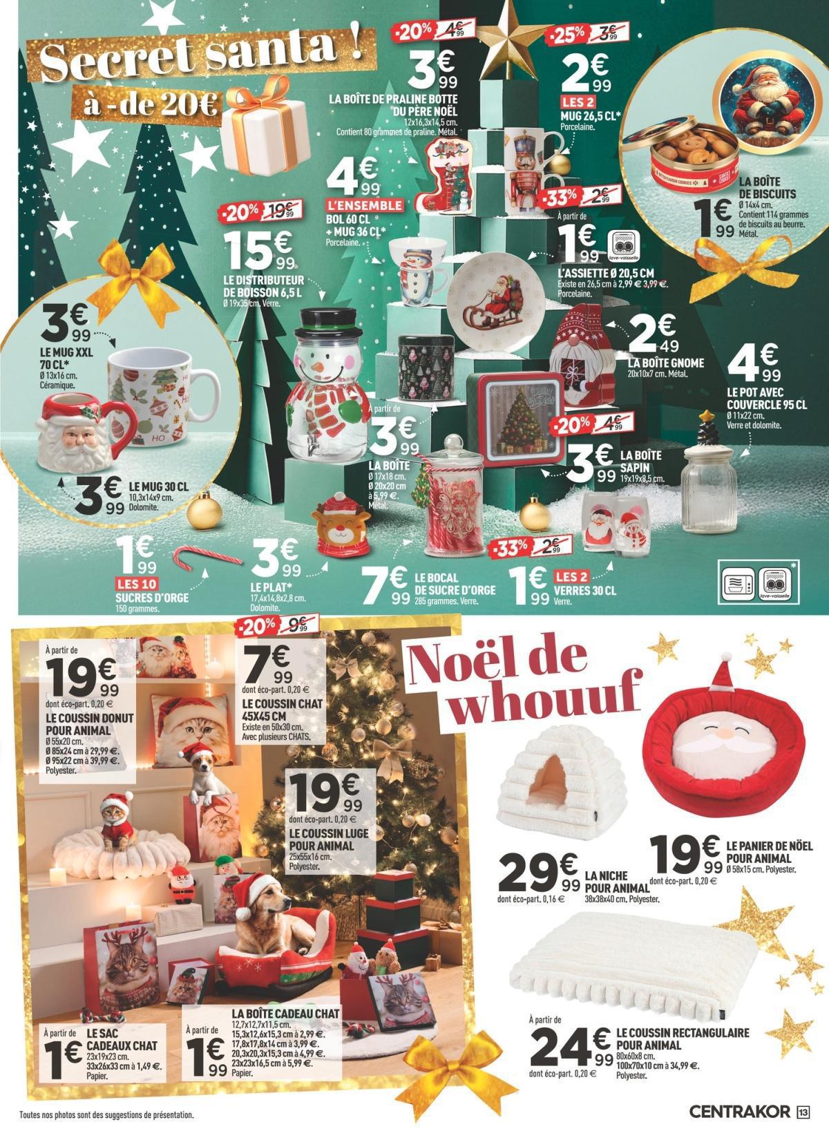 CENTRAKOR : Nos Idées Cadeaux à petits prix !