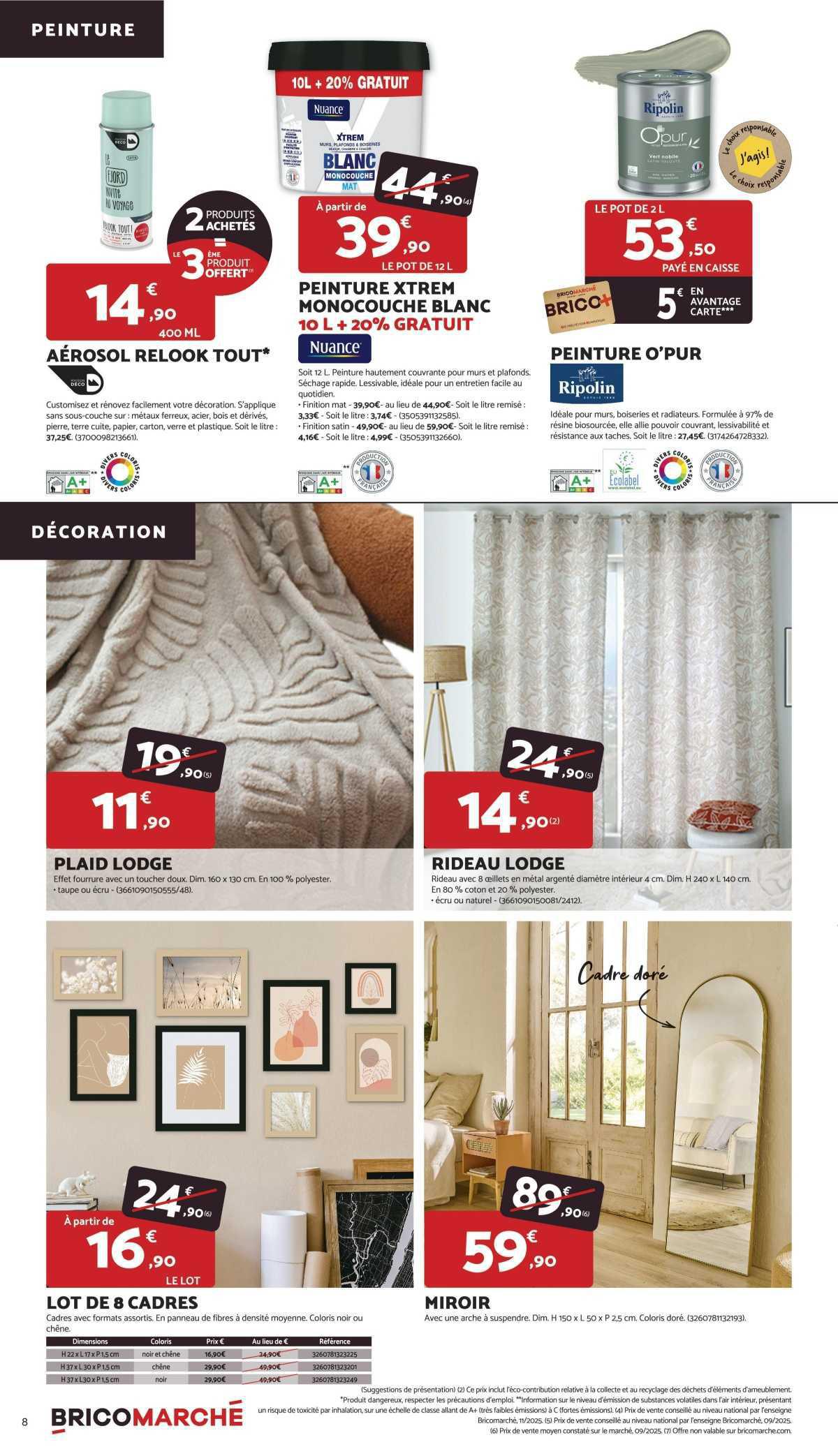 Bricomarché : Les RDV à PRIX TOUT DOUX ! jusqu'au 20 décembre 2025