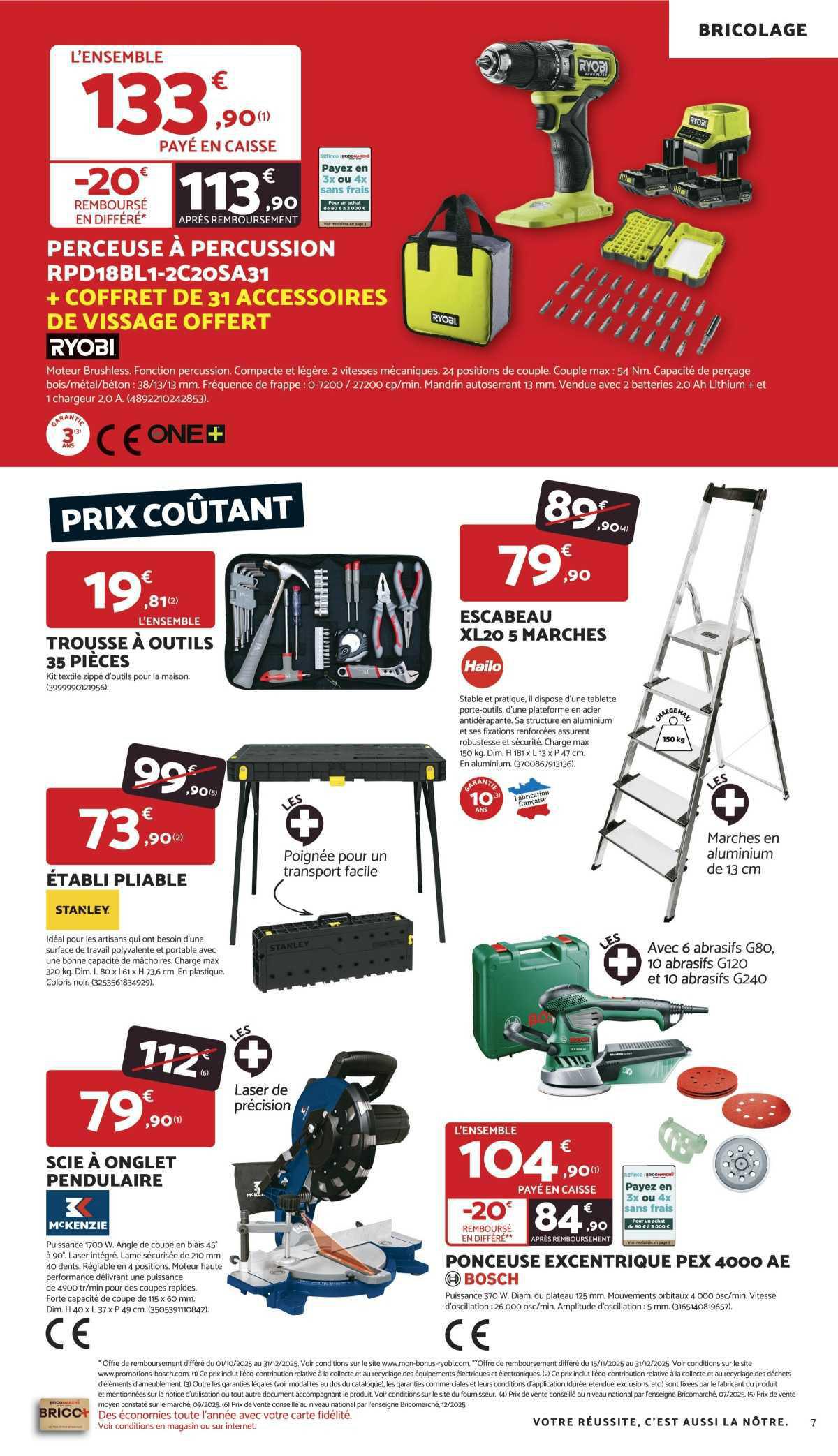 Bricomarché : Les RDV à PRIX TOUT DOUX ! jusqu'au 20 décembre 2025