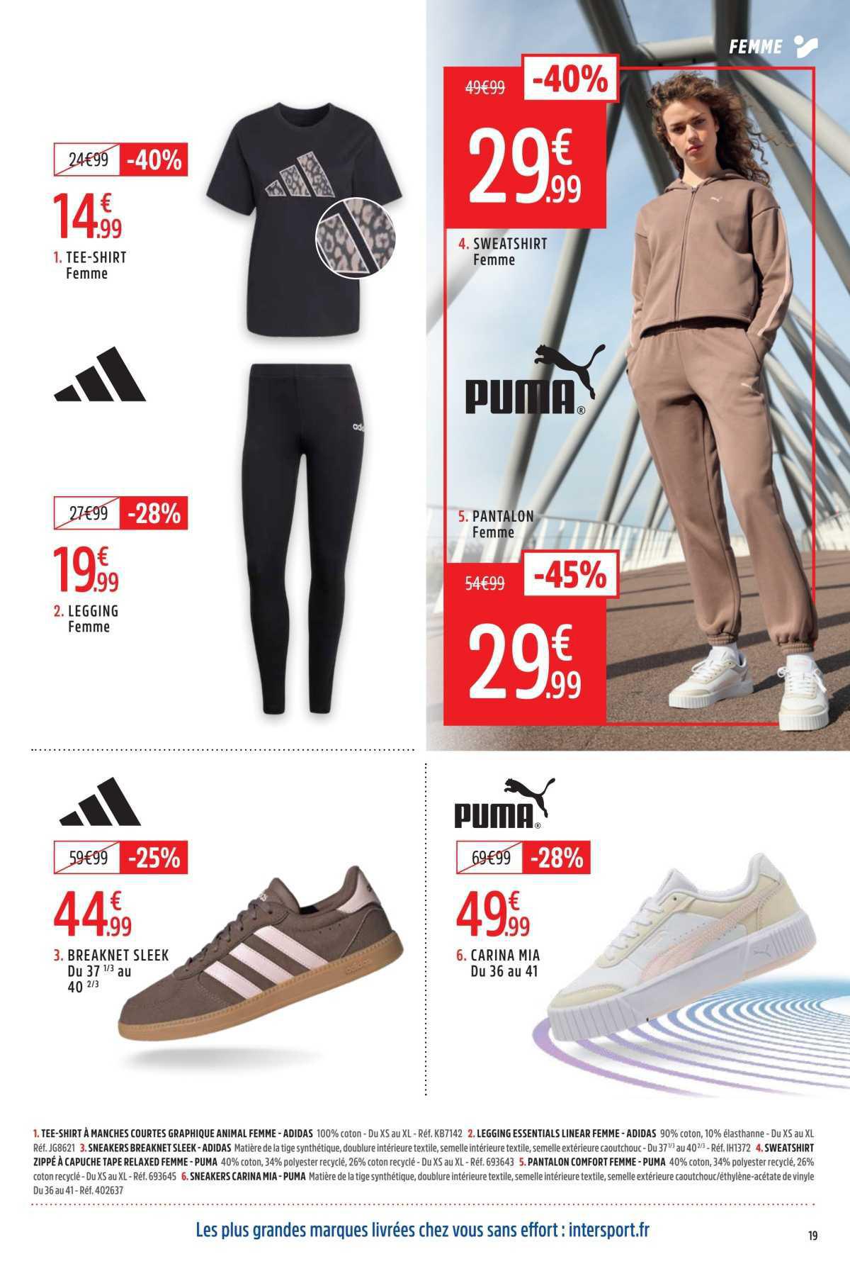 Intersport : Dépliant 'Tout le monde au Sport !'