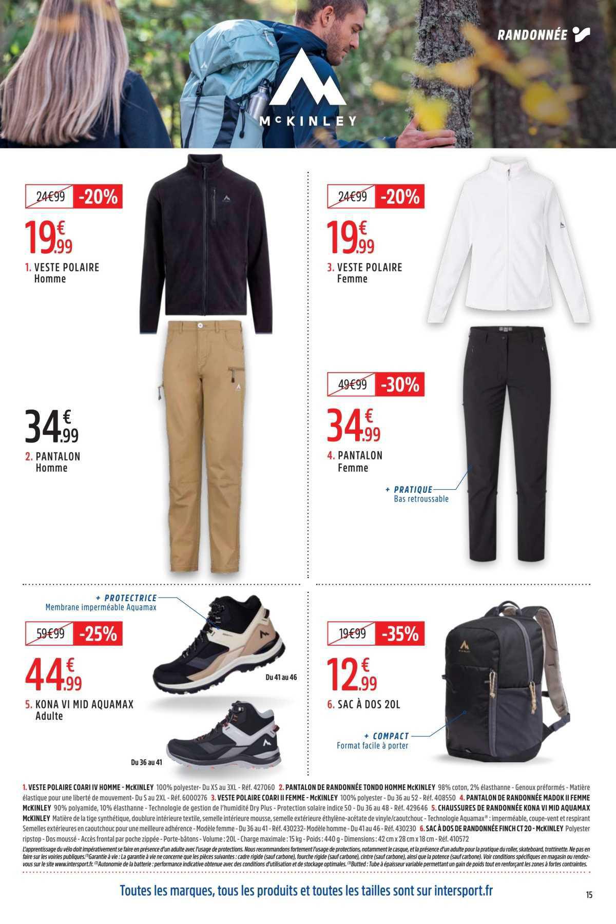 Intersport : Dépliant 'Tout le monde au Sport !'