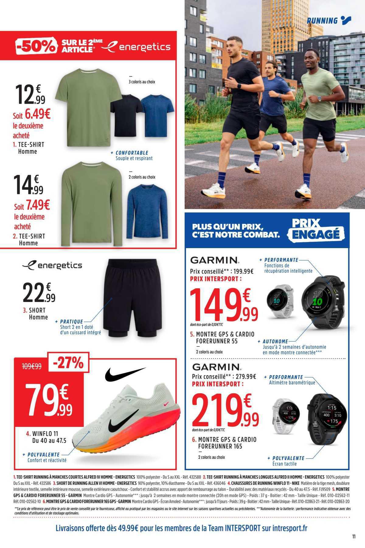 Intersport : Dépliant 'Tout le monde au Sport !'
