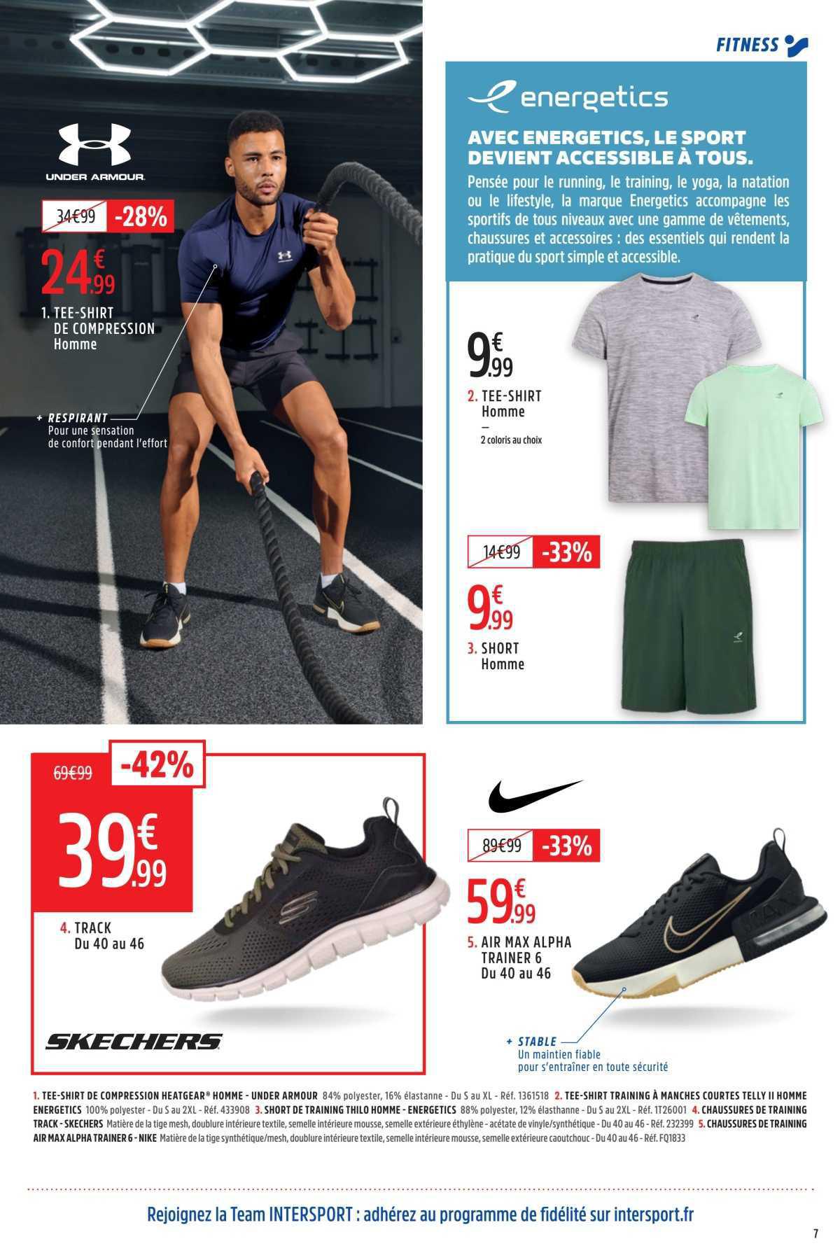 Intersport : Dépliant 'Tout le monde au Sport !'