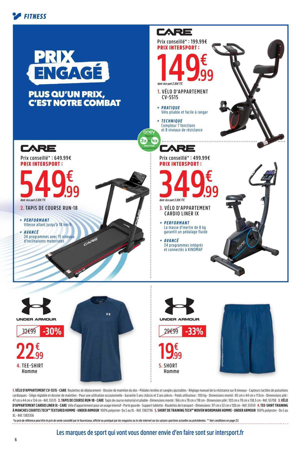 Intersport : Dépliant 'Tout le monde au Sport !'