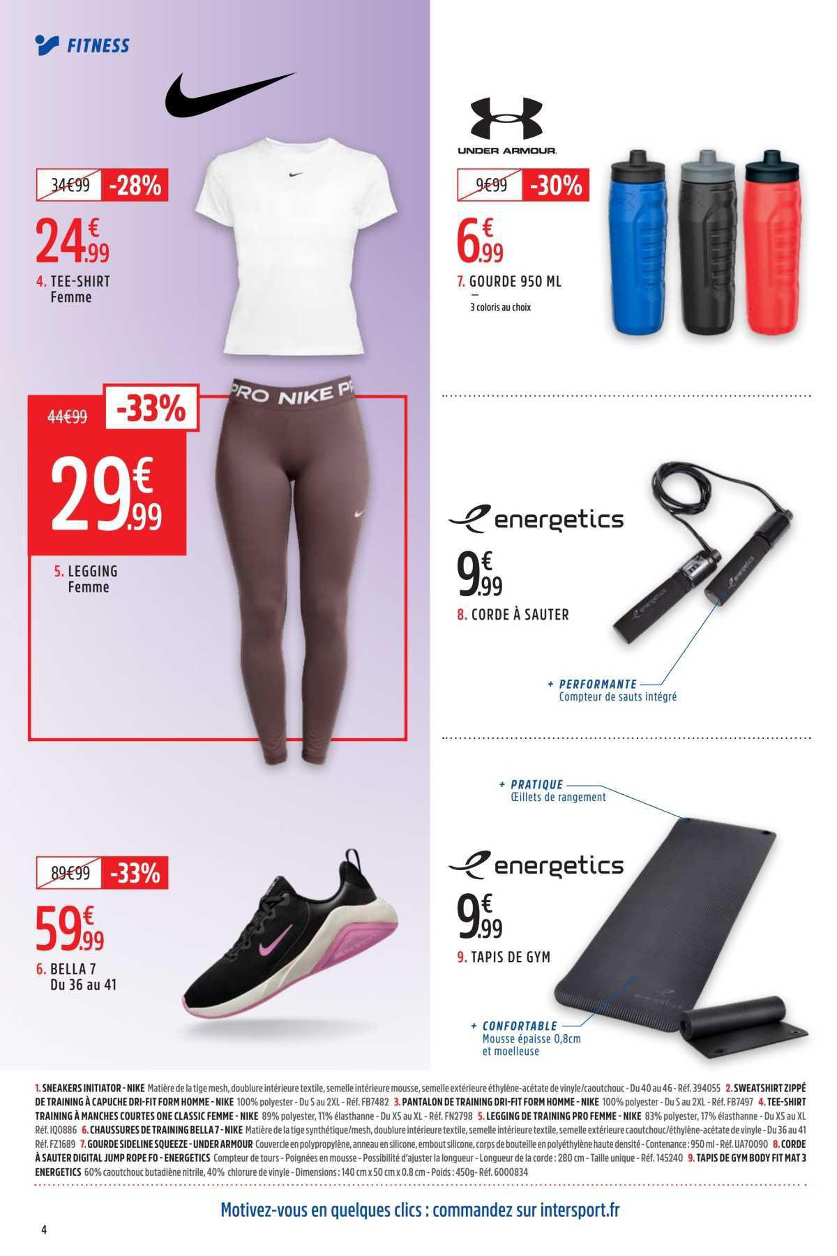 Intersport : Dépliant 'Tout le monde au Sport !'