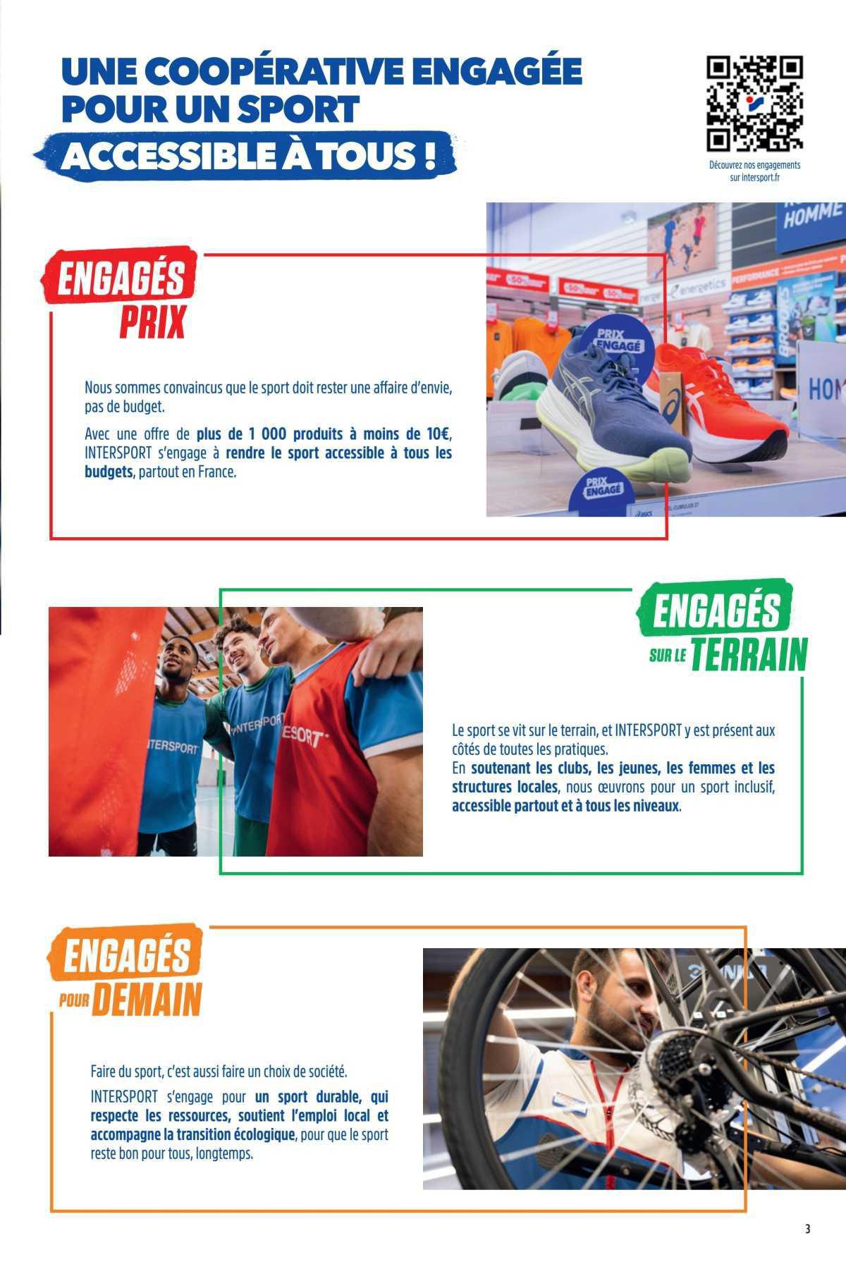 Intersport : Dépliant 'Tout le monde au Sport !'