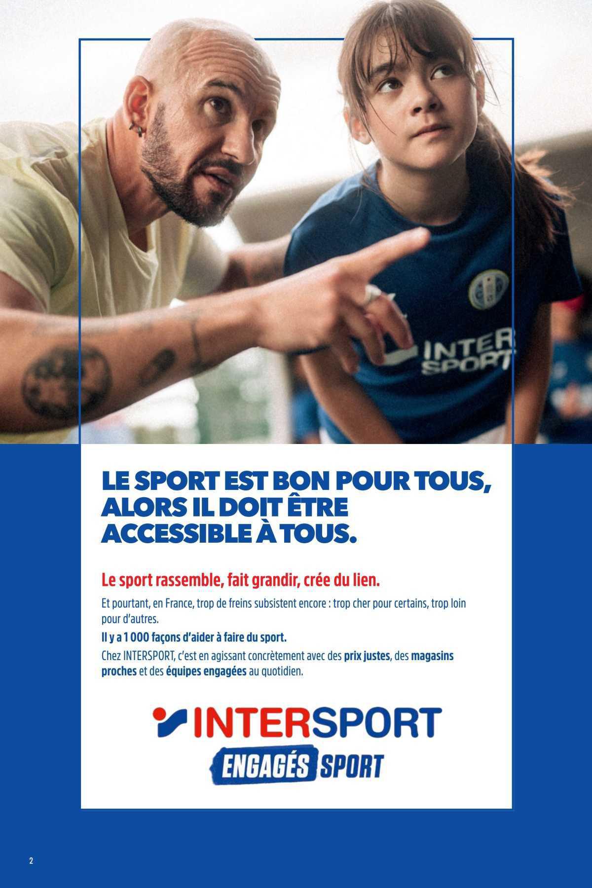 Intersport : Dépliant 'Tout le monde au Sport !'