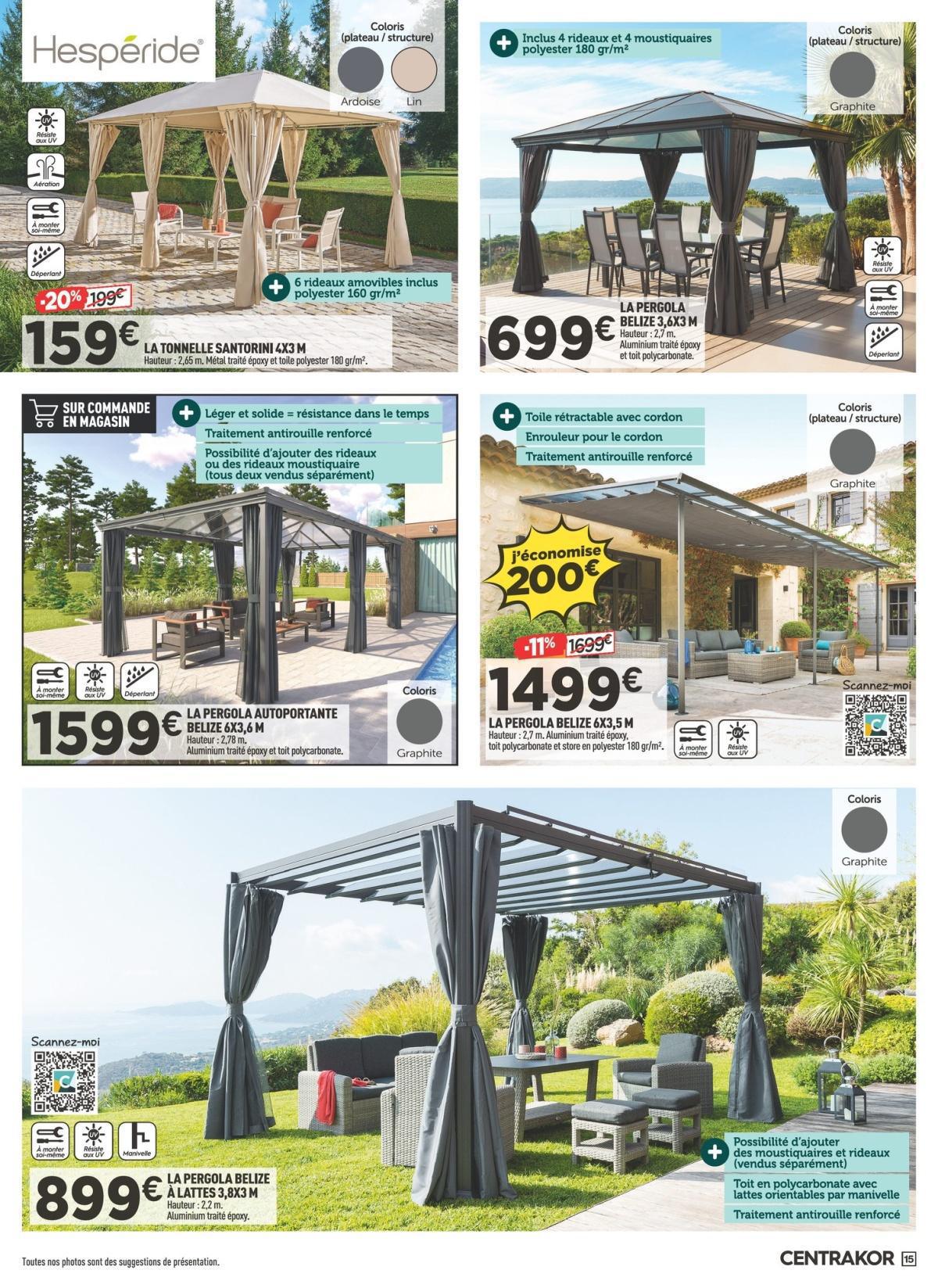 Centrakor : Dépliant 'PLEIN AIR'