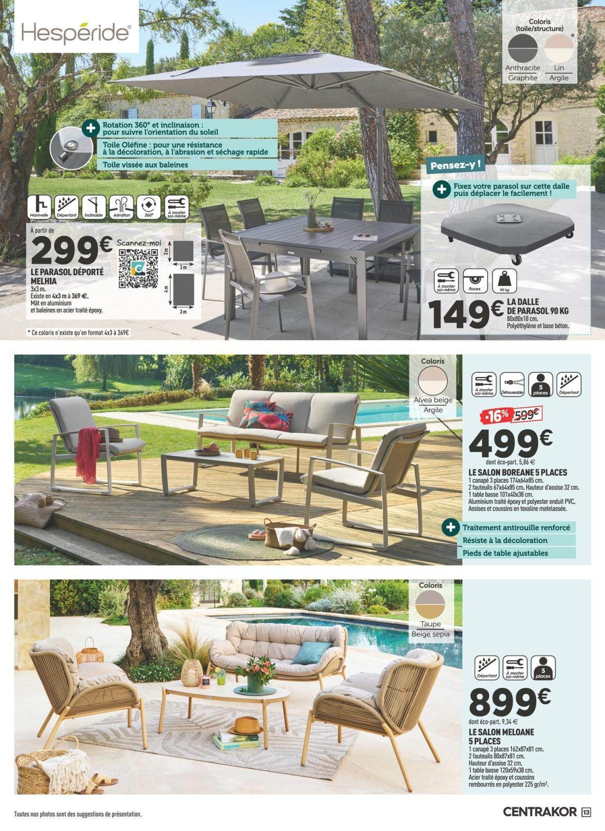 Centrakor : Dépliant 'PLEIN AIR'