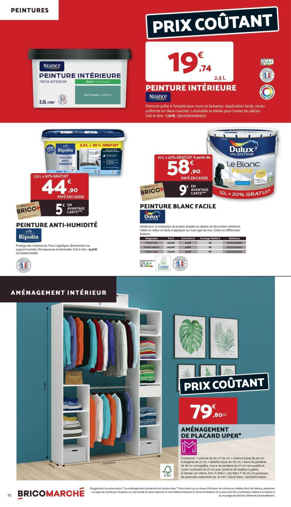 Bricomarché : Dépliant 'Les Rendez-vous à Prix Taillés !'