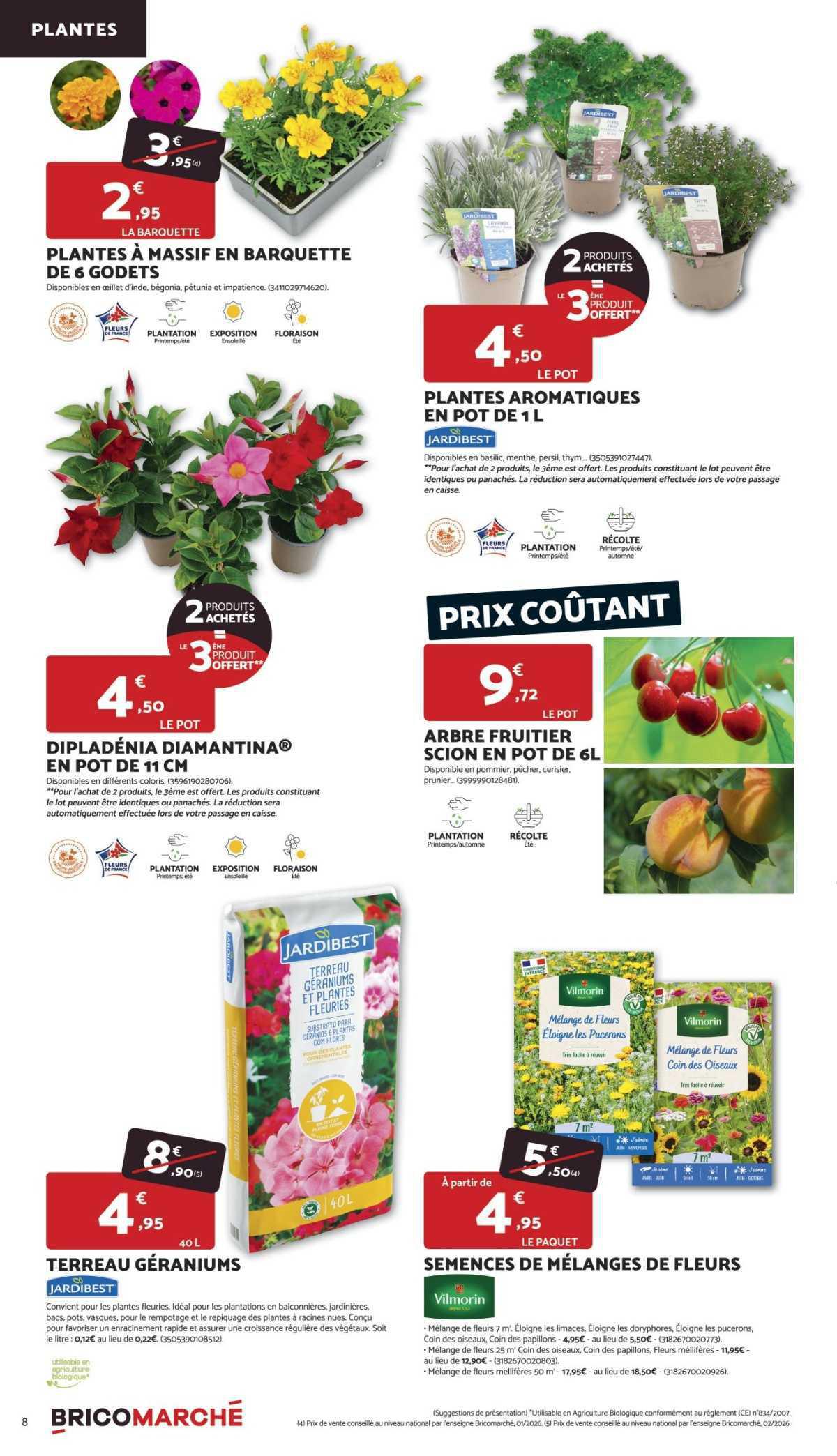 Bricomarché : Dépliant 'Les Rendez-vous à Prix Taillés !'
